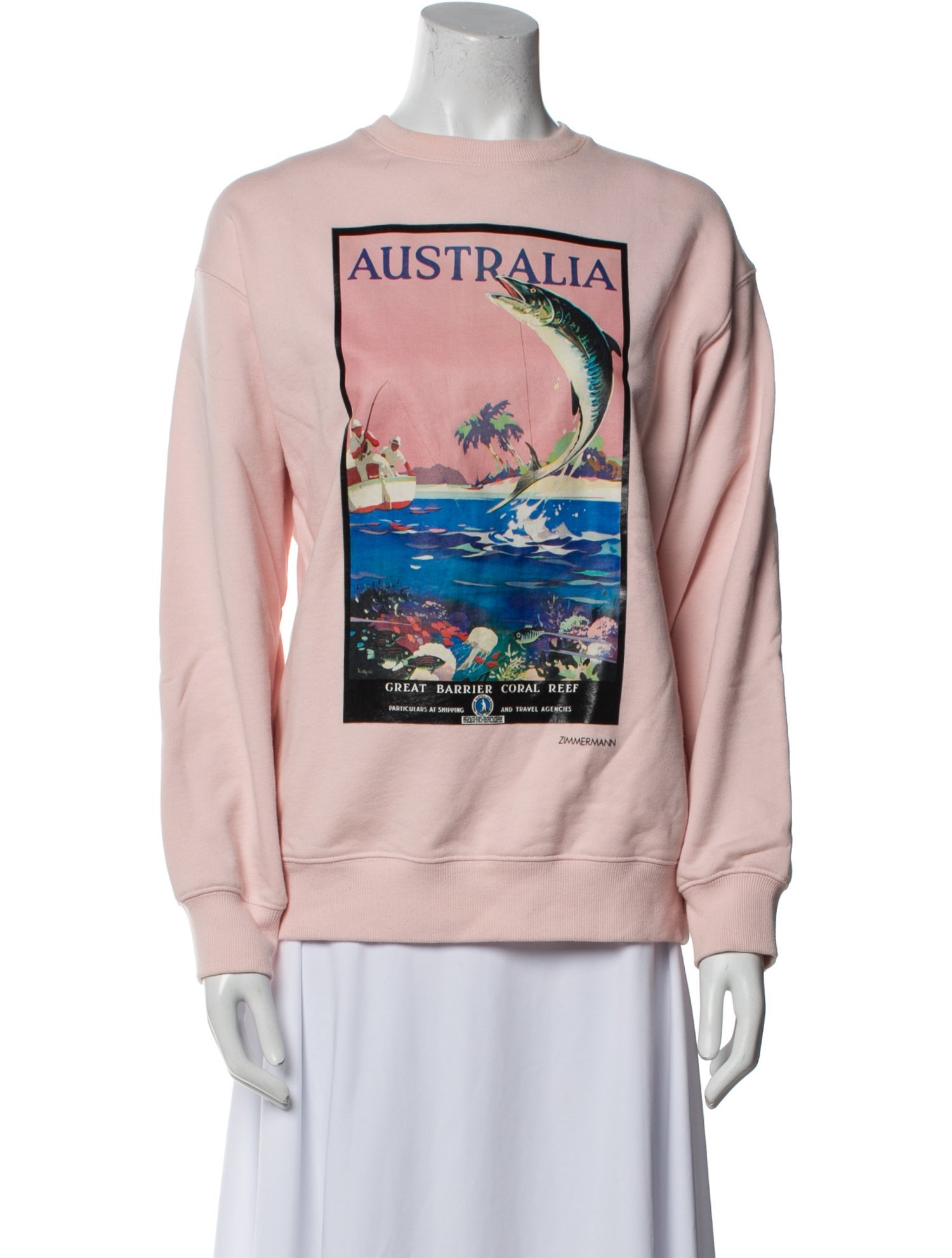 Zimmermann Graphic Print Mini Dress