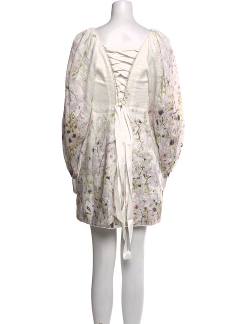 Zimmermann Linen Mini Dress