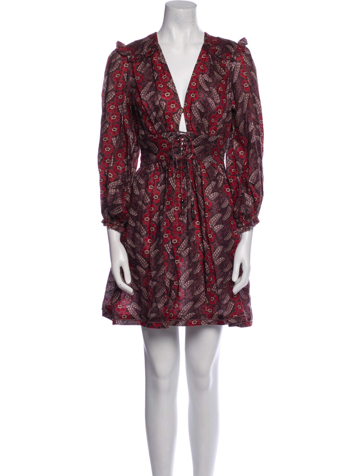 Zimmermann Linen Mini Dress