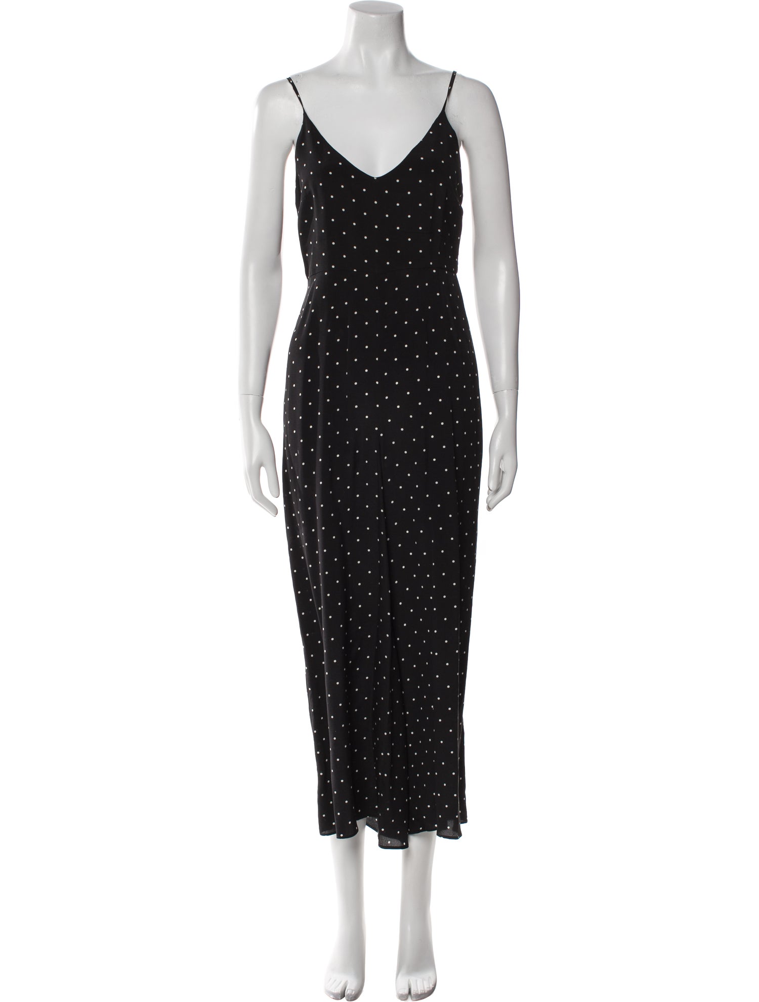 Zimmermann Silk Polka Dot Print Jumpsuit
