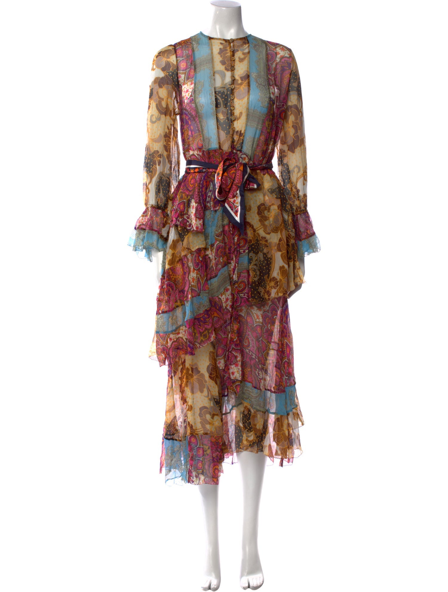 Zimmermann Silk Long Dress