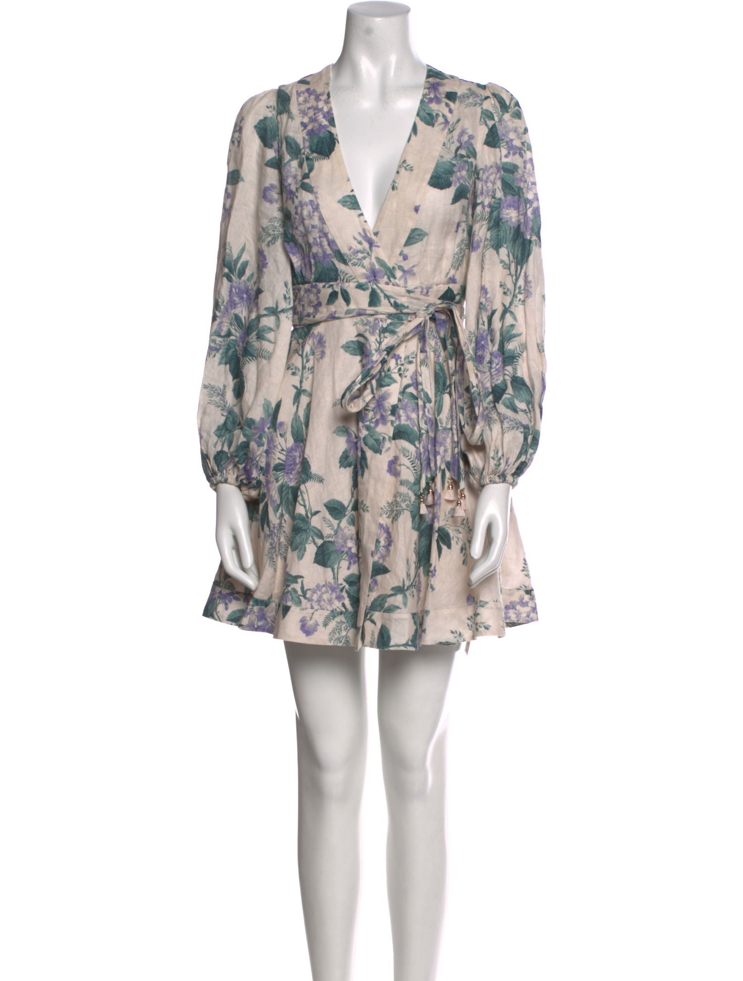 Zimmermann Linen Mini Dress