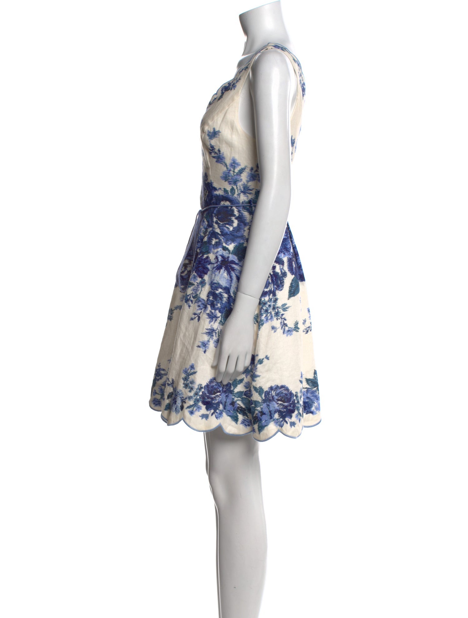 Zimmermann Linen Mini Dress