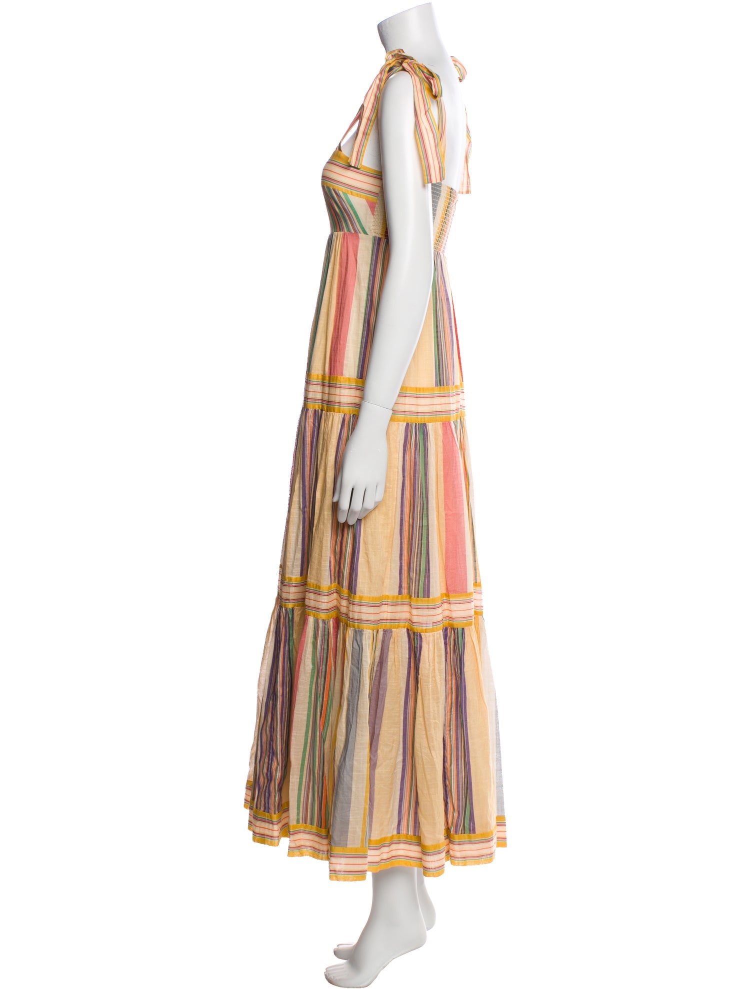 Zimmermann Striped Long Dress