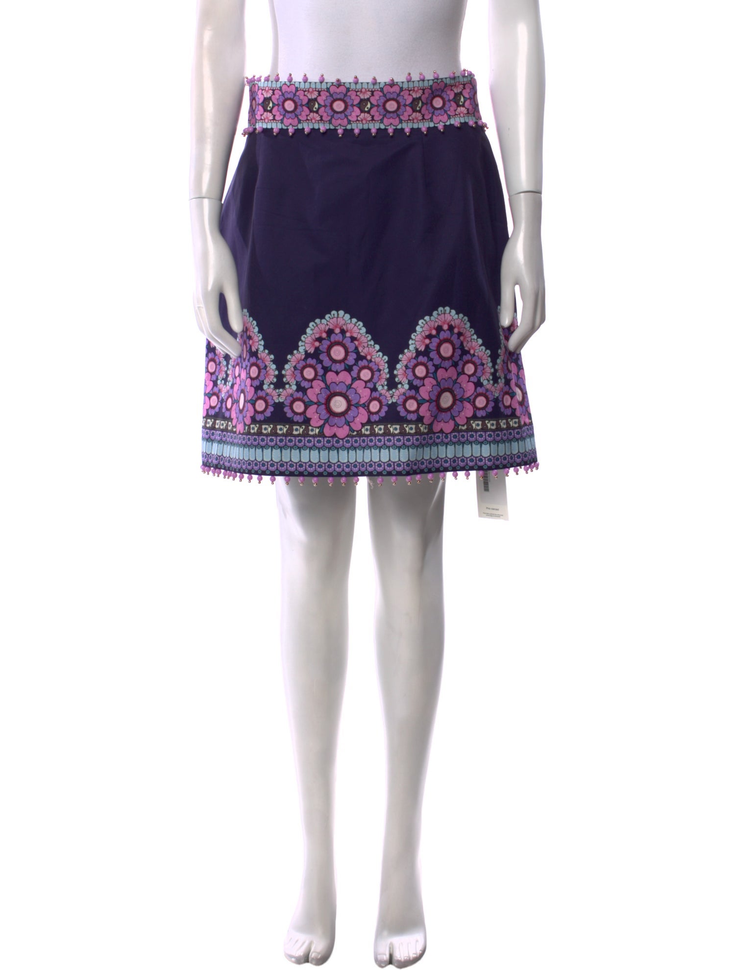 Zimmermann Printed Mini Skirt