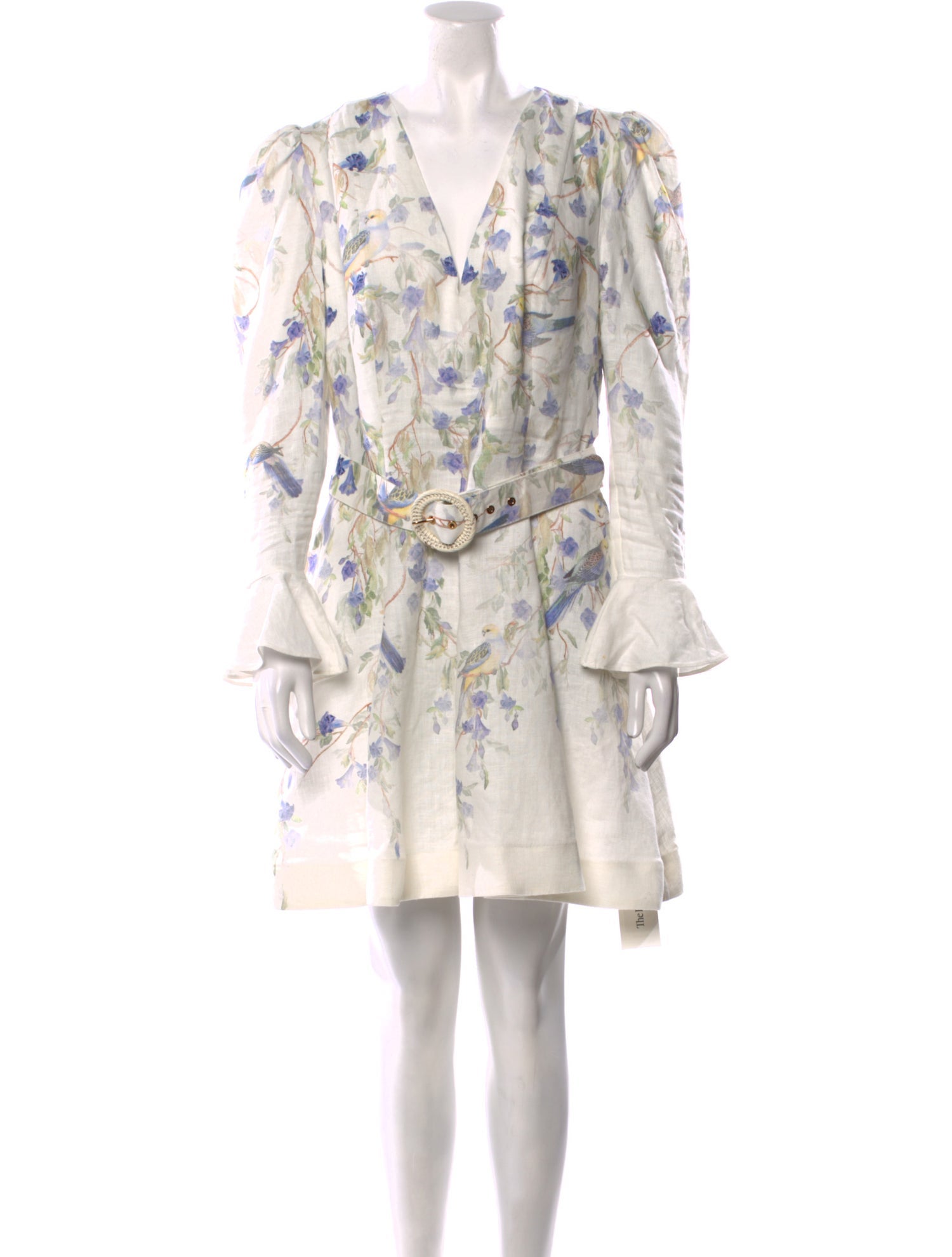 Zimmermann Linen Mini Dress