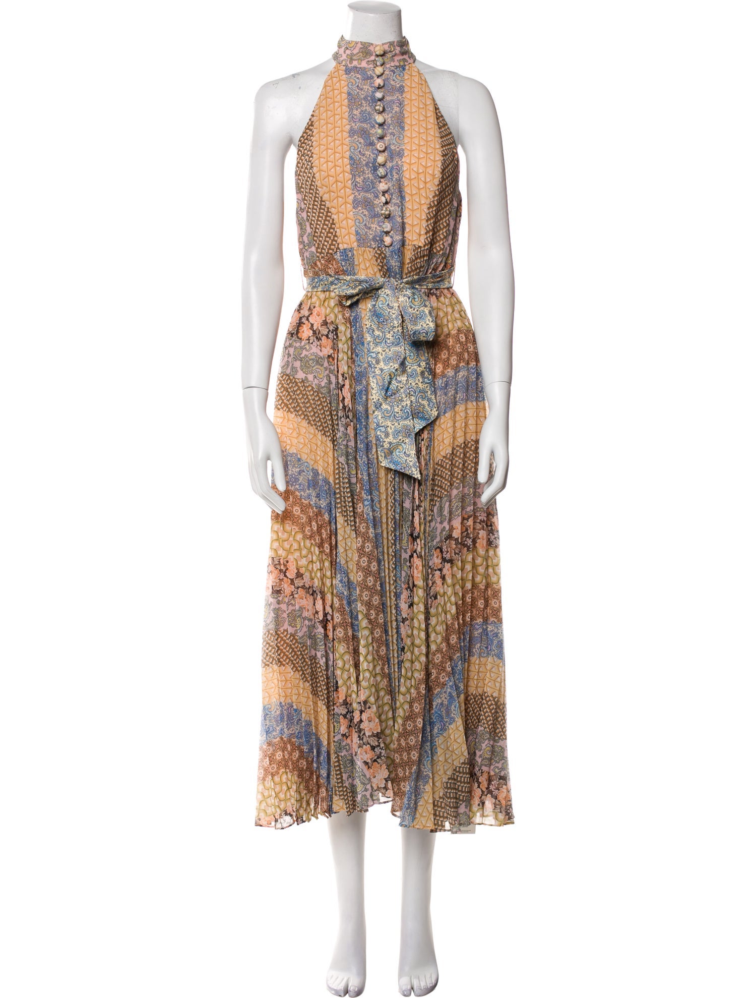 Zimmermann Printed Long Dress