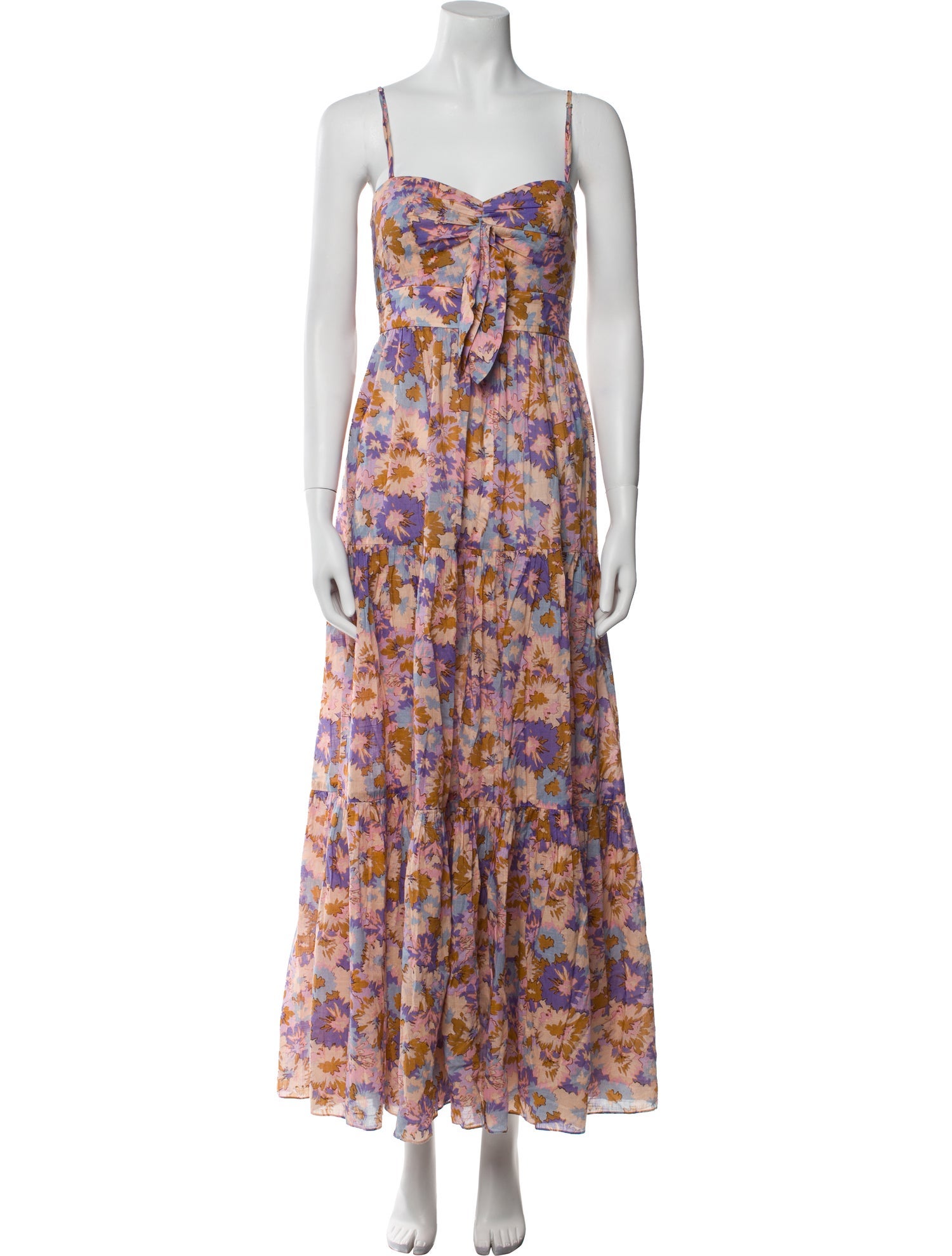 Zimmermann Floral Print Long Dress