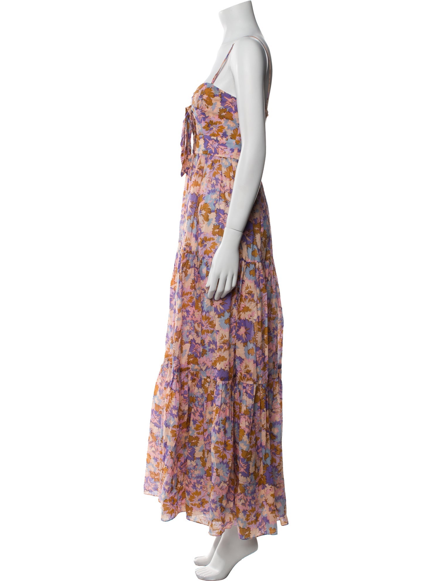 Zimmermann Floral Print Long Dress
