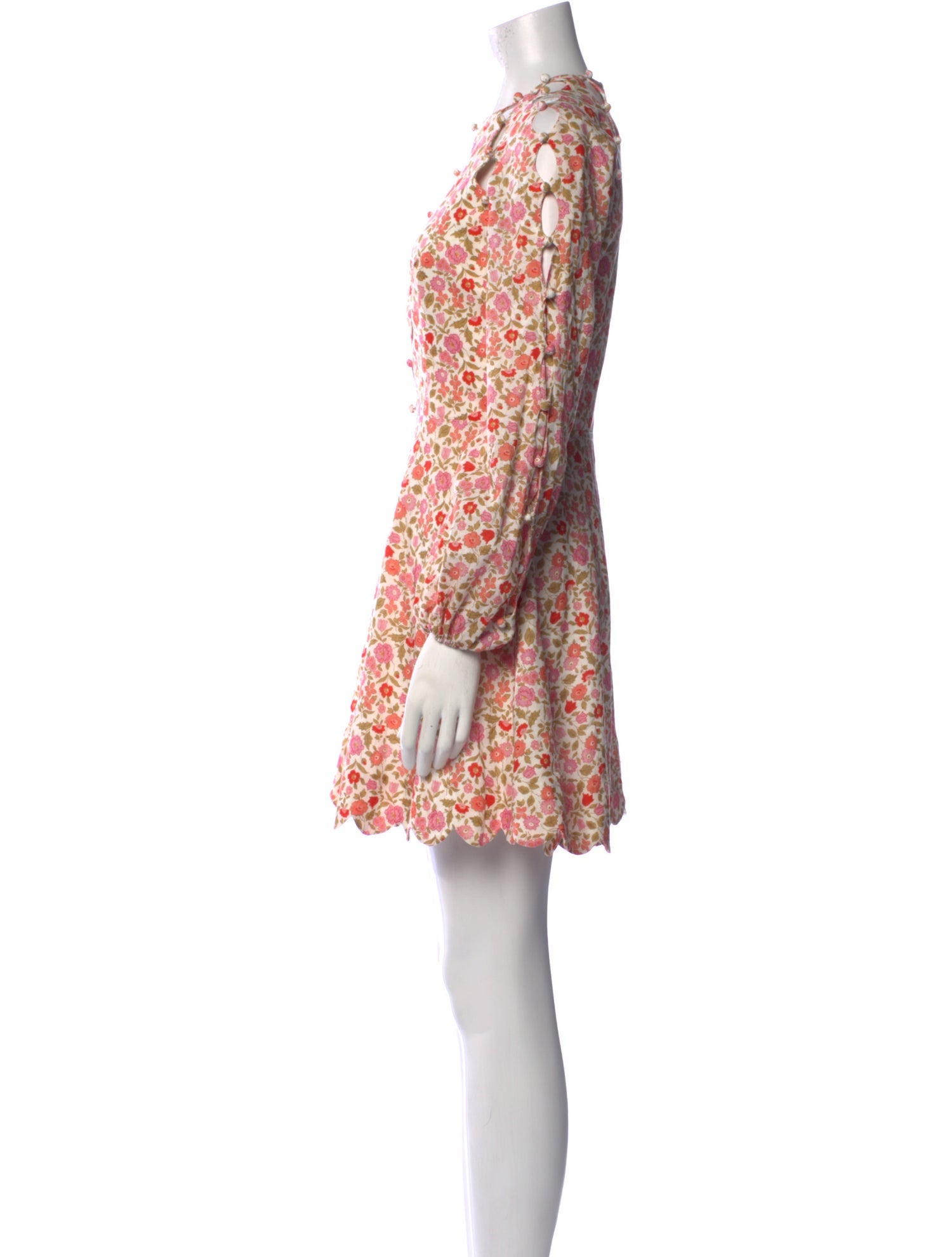 Zimmermann Floral Print Mini Dress
