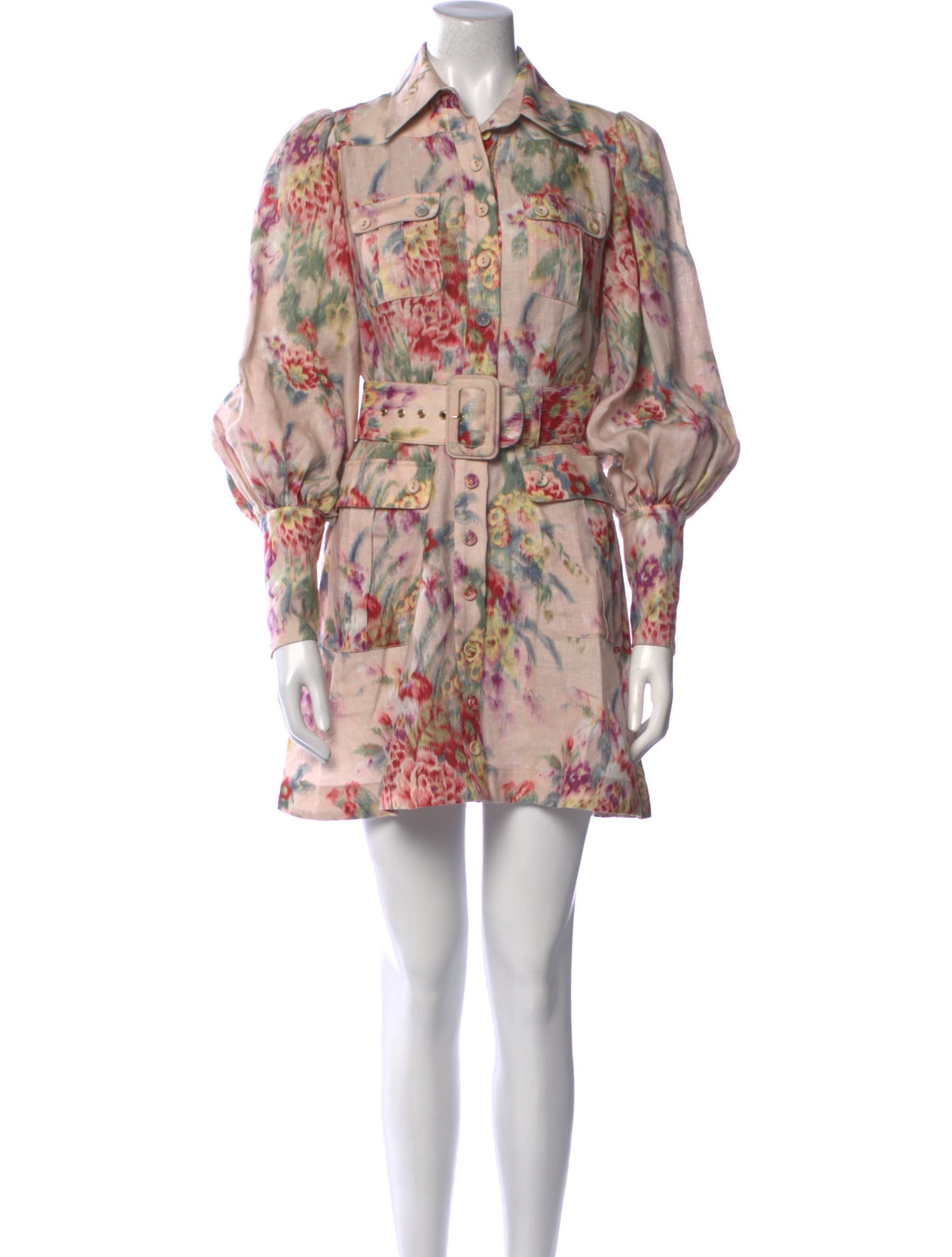 Zimmermann Linen Mini Dress