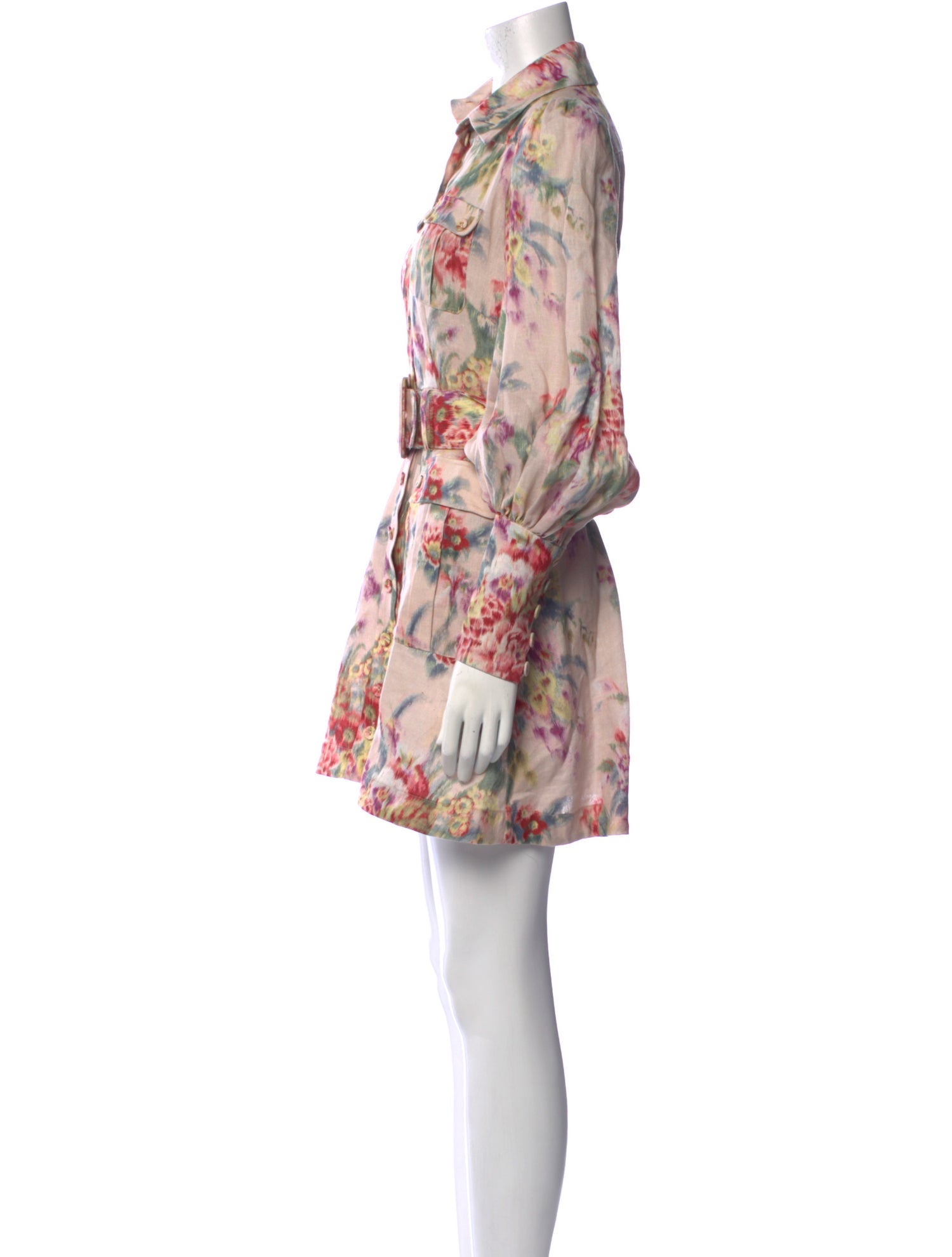 Zimmermann Linen Mini Dress