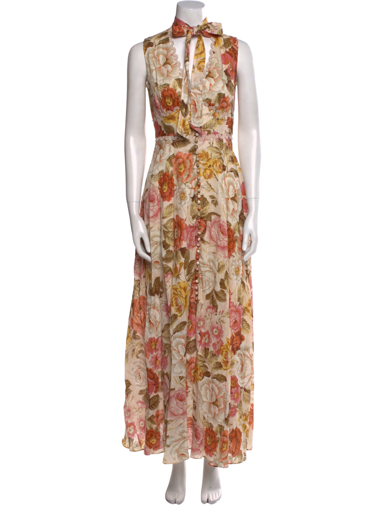 Zimmermann Linen Long Dress