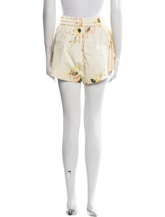 Zimmermann Printed Mini Shorts