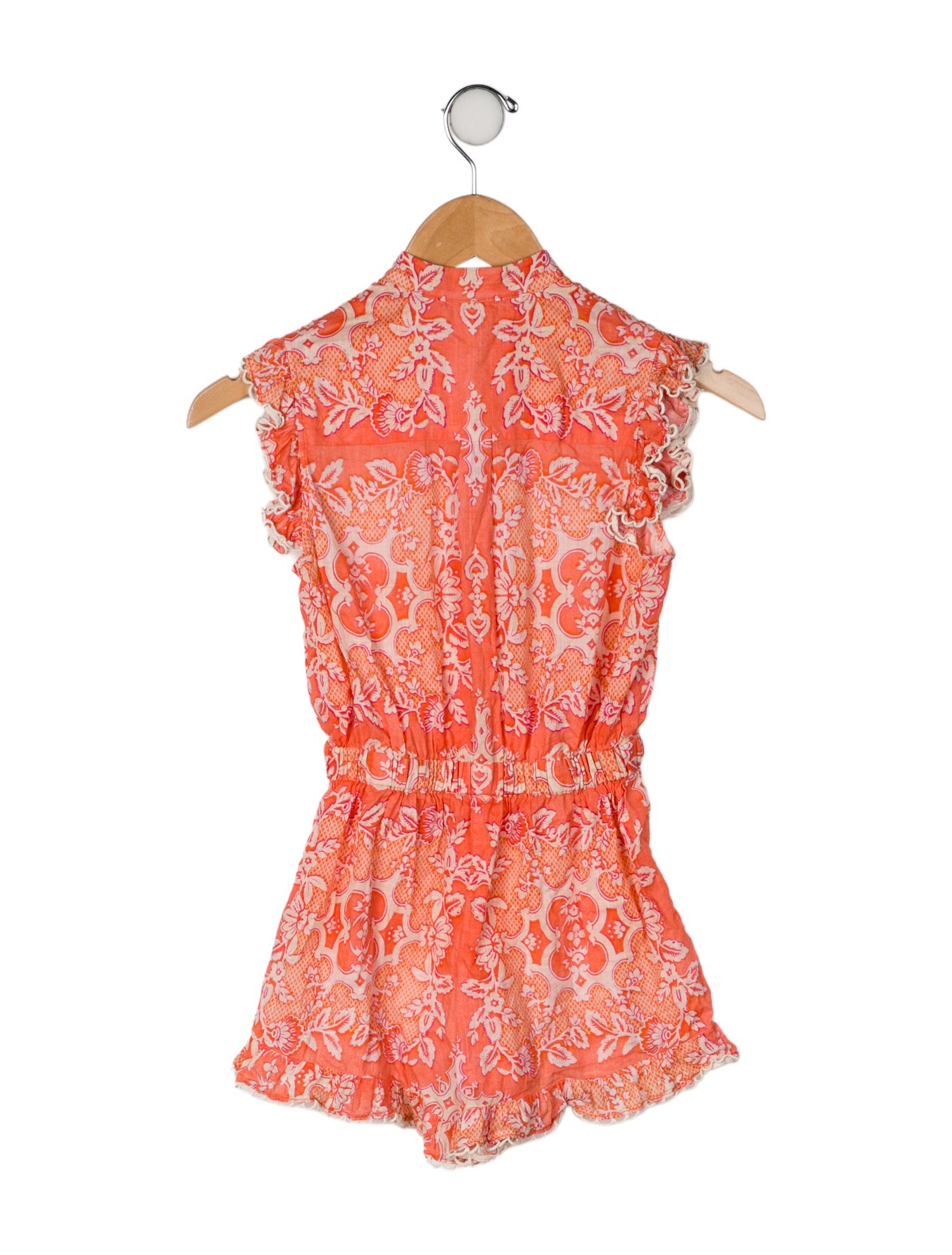 Zimmermann Girls' Pattern Printed Sleeveless Romper
