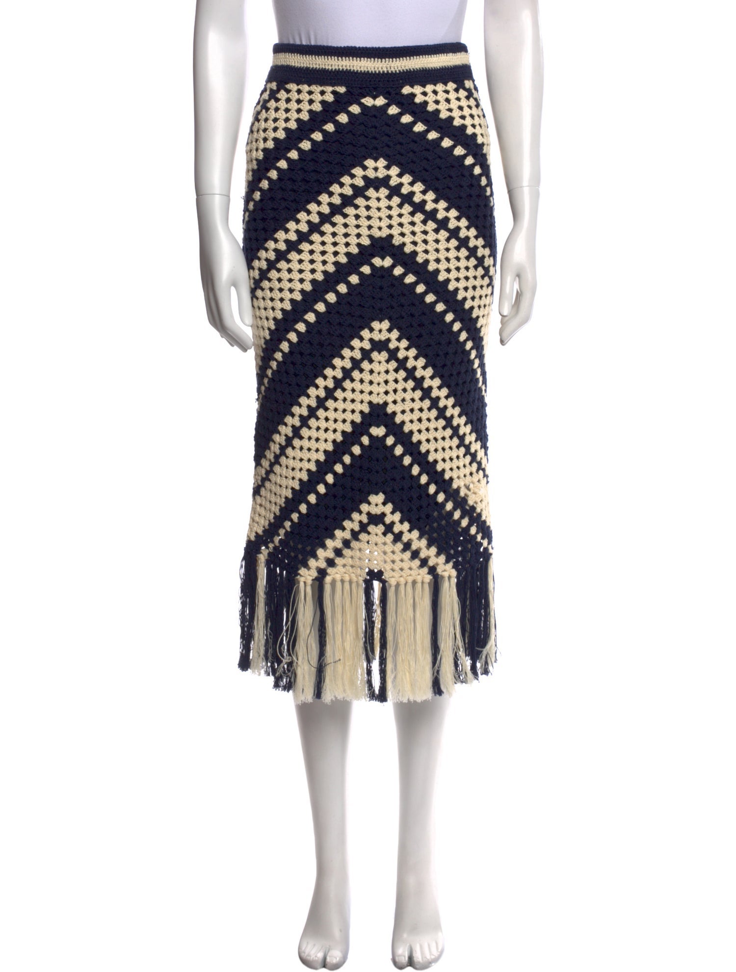 Zimmermann Printed Knee-Length Skirt