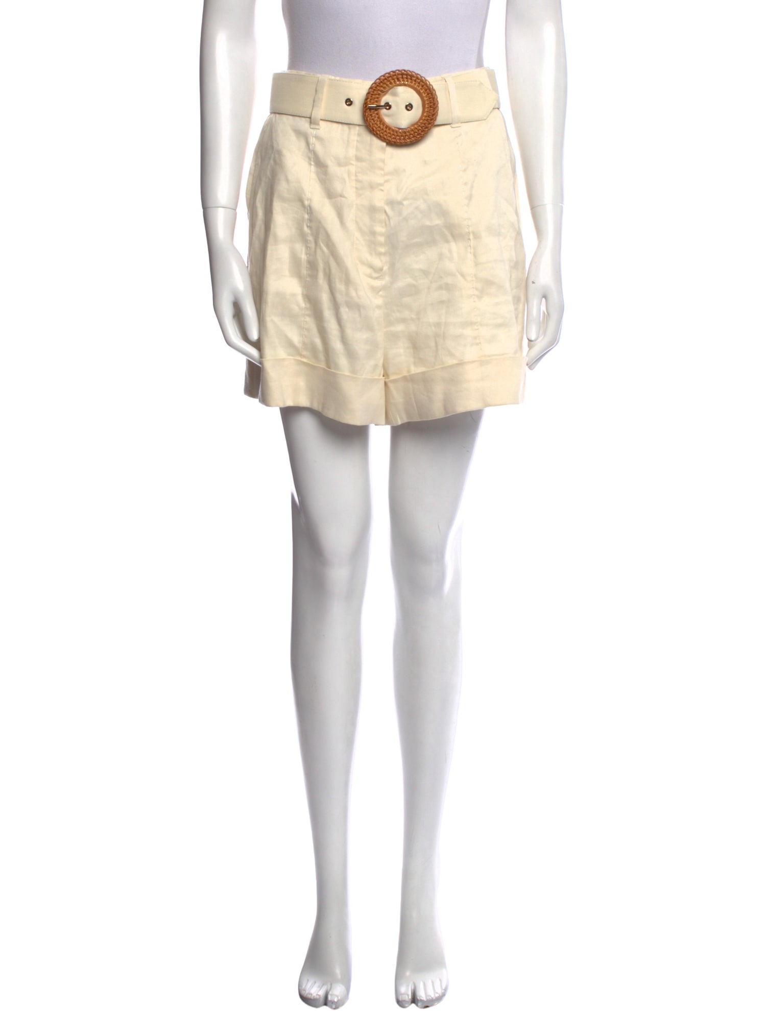 Zimmermann Linen Mini Shorts