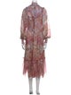 Zimmermann Floral Print Long Dress
