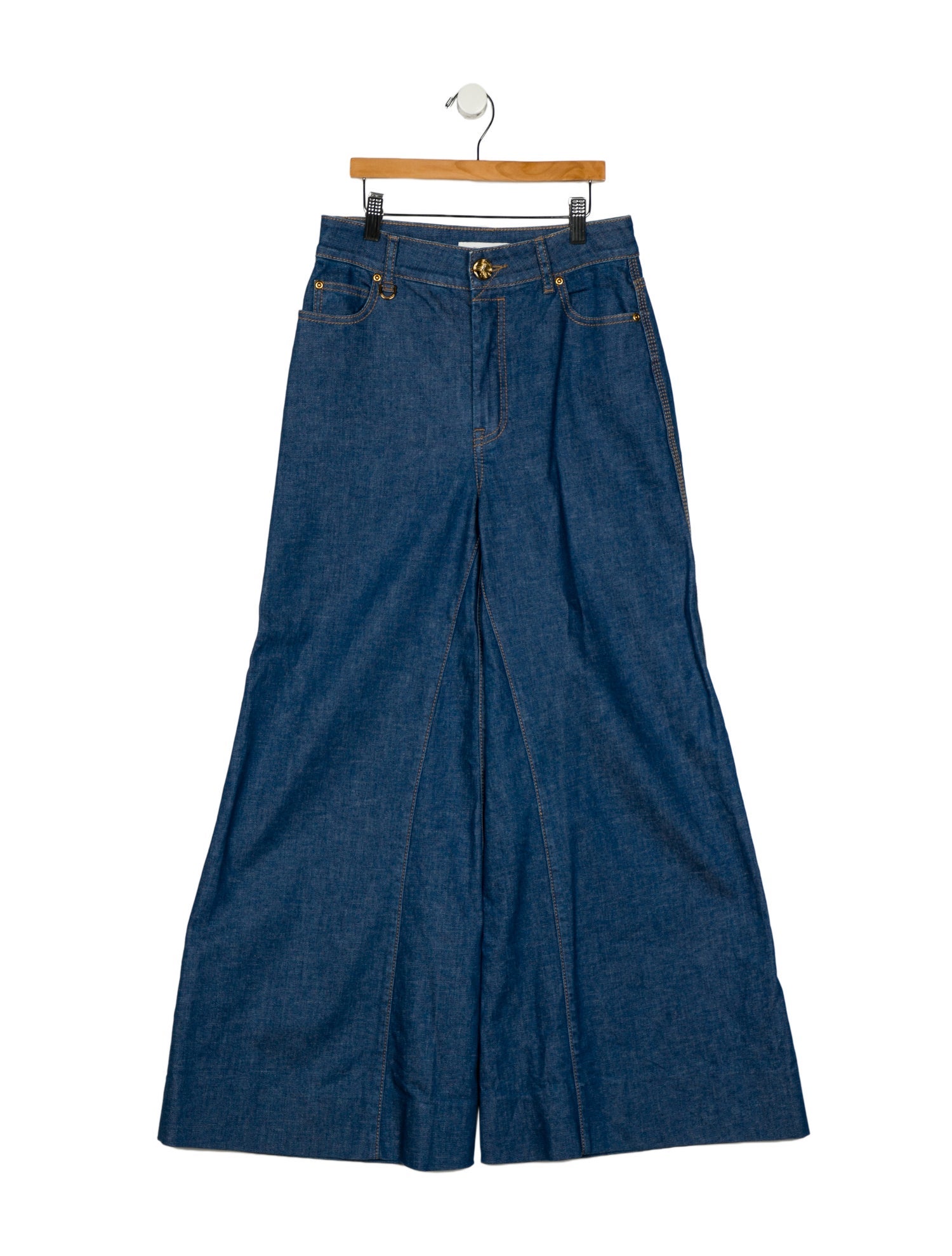 Zimmermann High-Rise Wide Leg Jeans