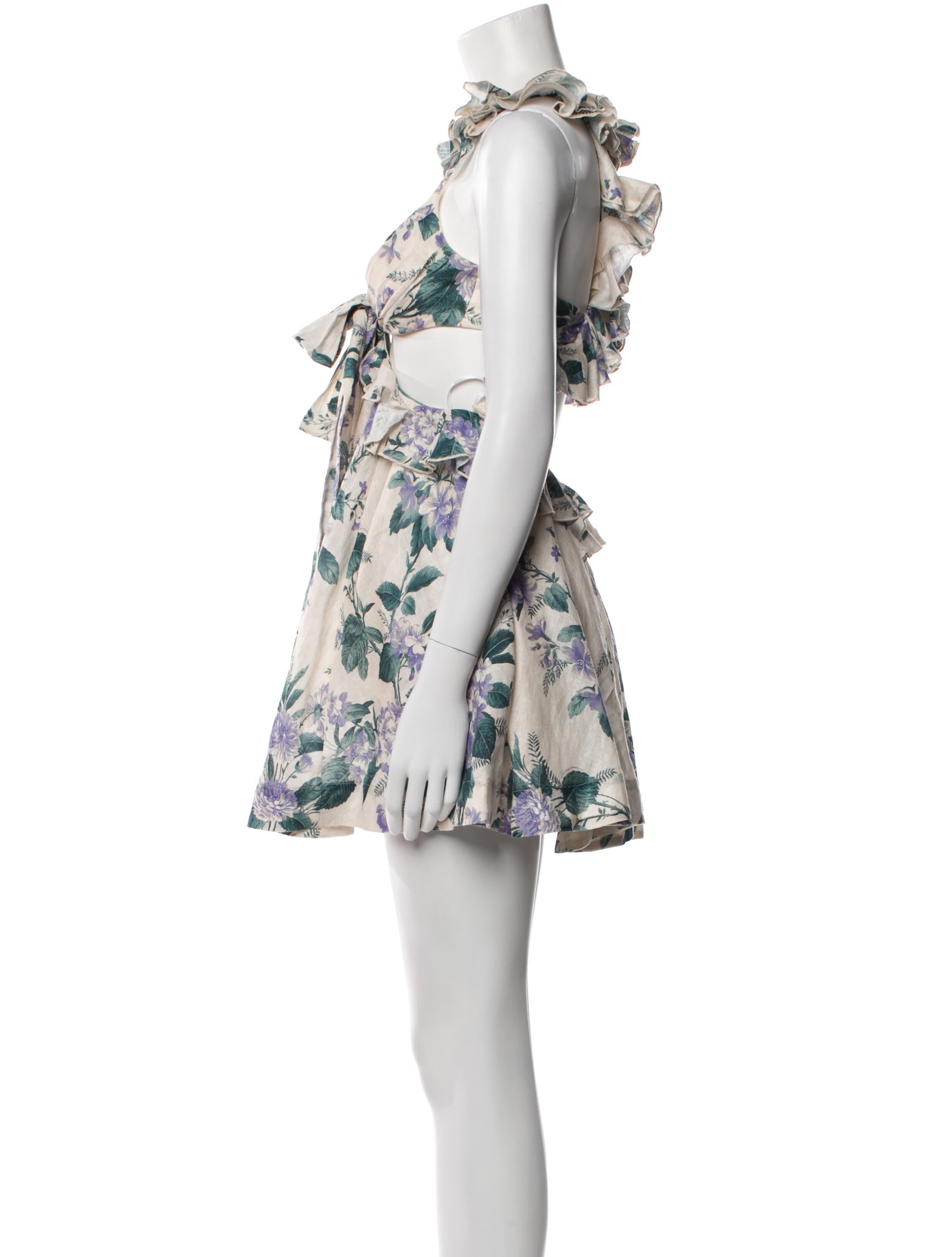 Zimmermann Linen Mini Dress