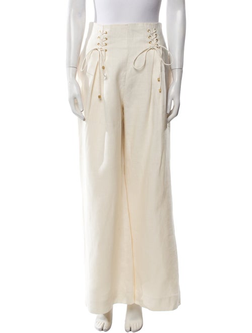 Zimmermann Linen Wide Leg Pants
