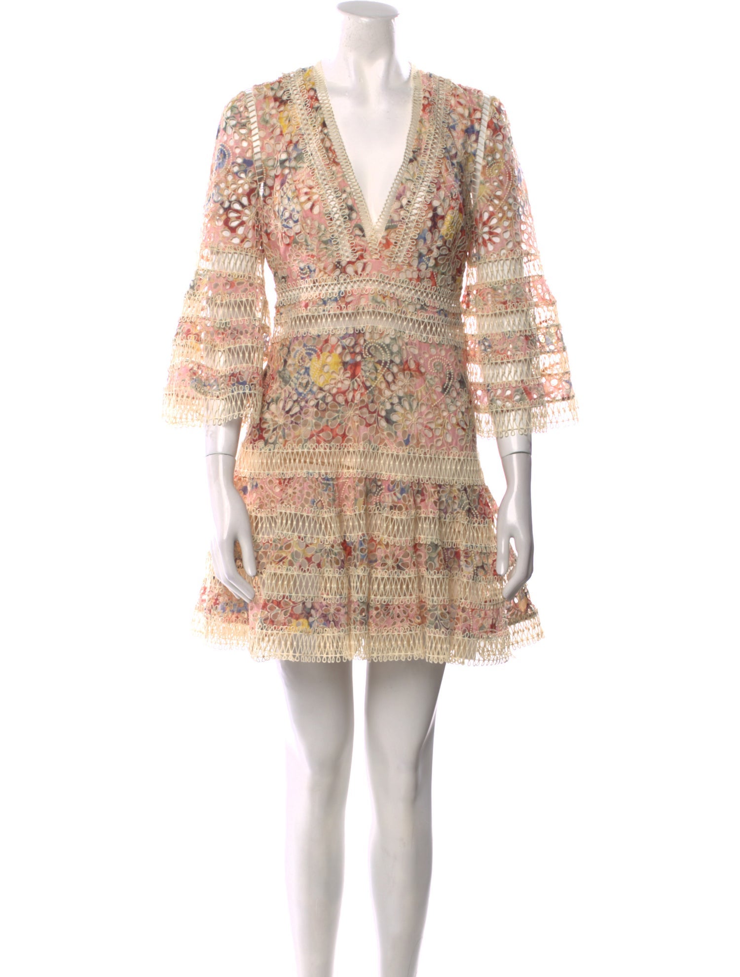 Zimmermann Printed Mini Dress