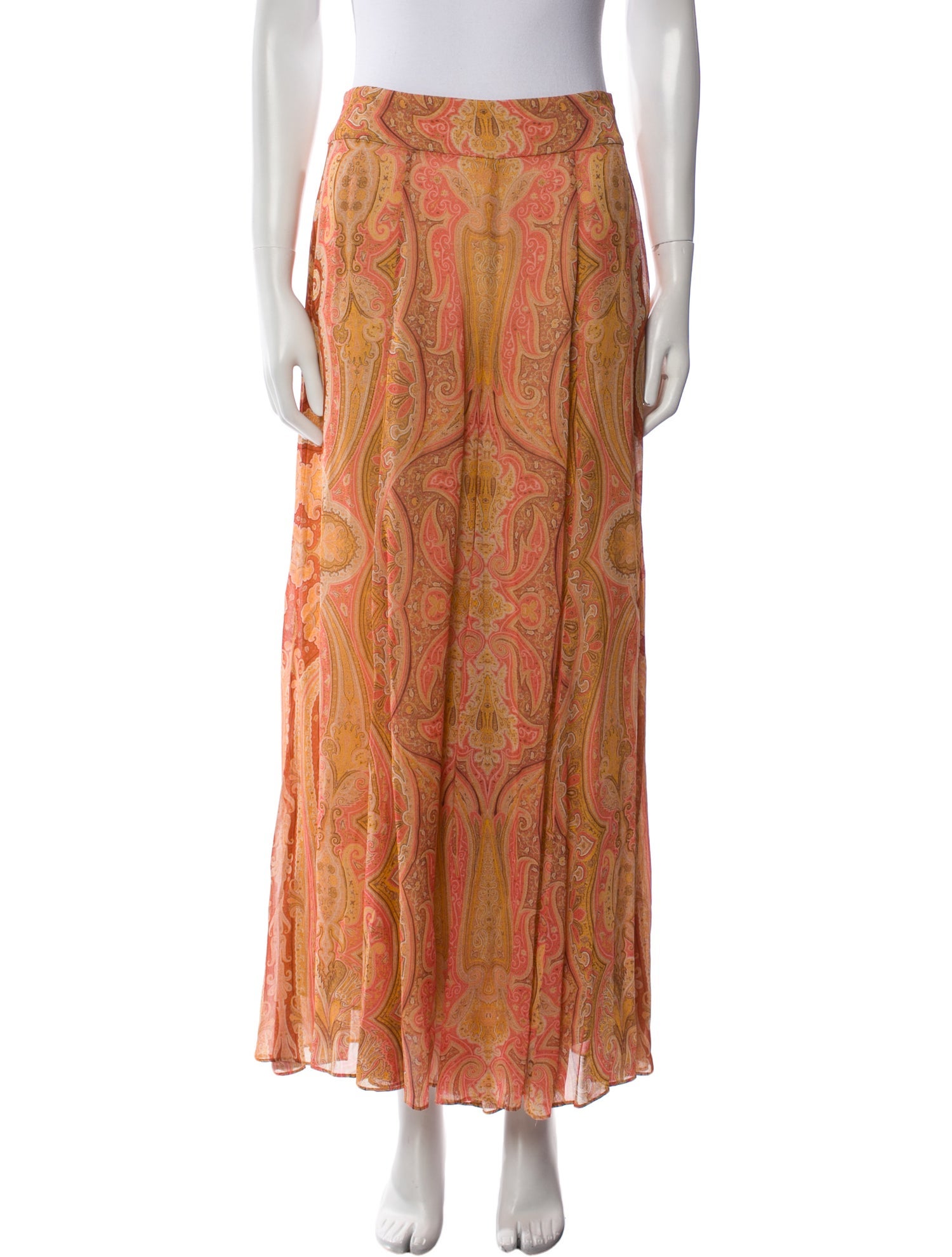 Zimmermann Paisley Print Wide Leg Pants