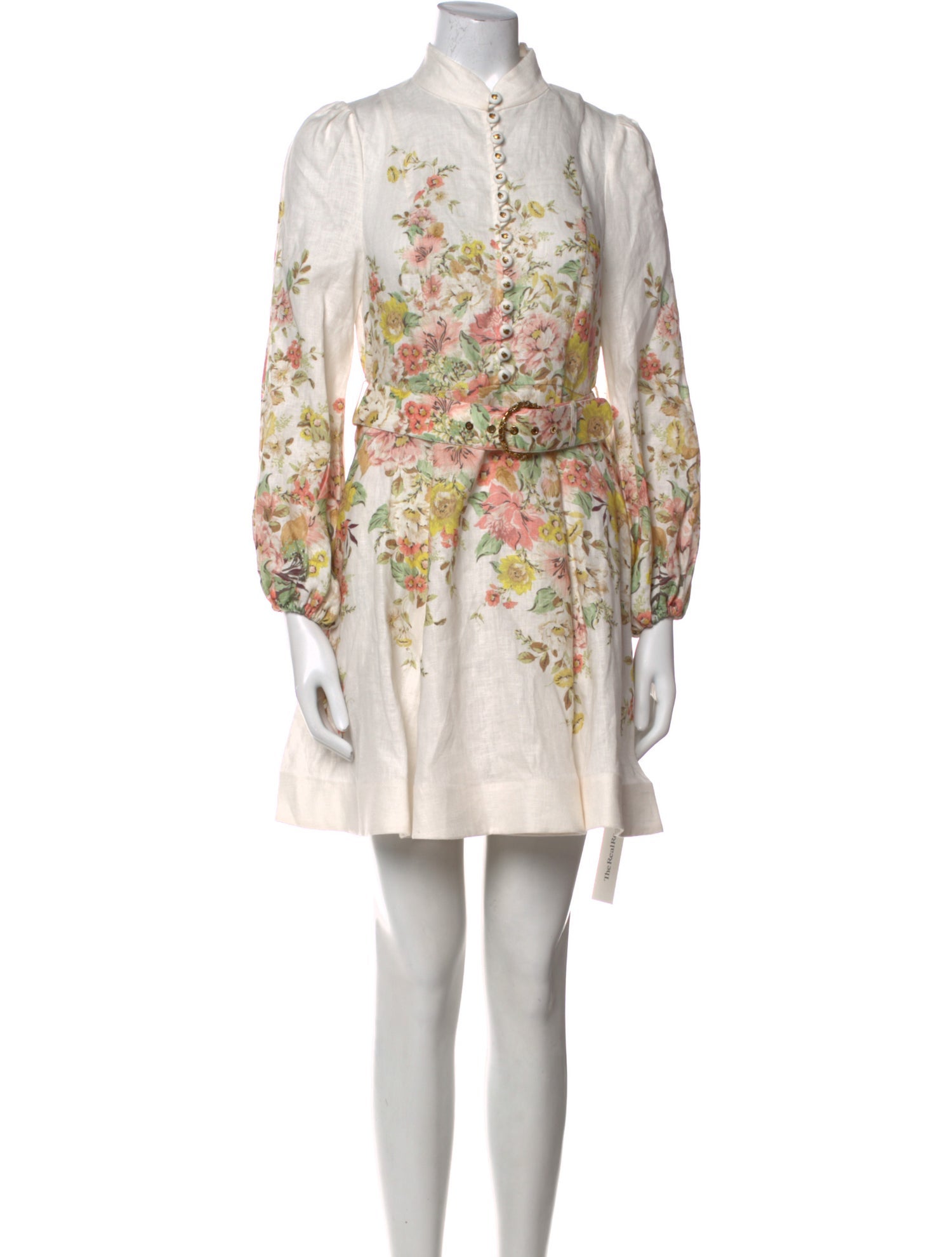 Zimmermann Linen Mini Dress w/ Tags