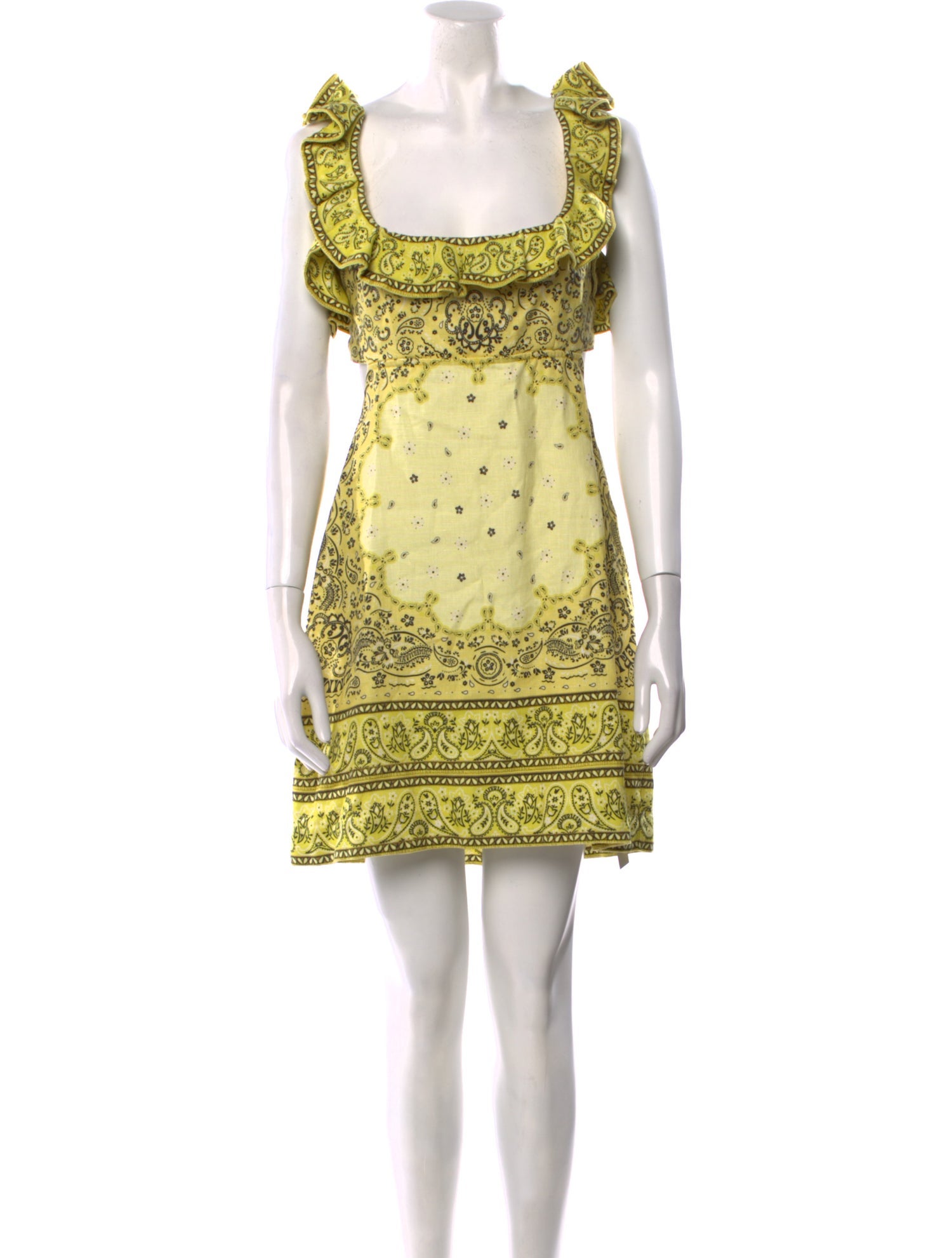 Zimmermann Linen Mini Dress