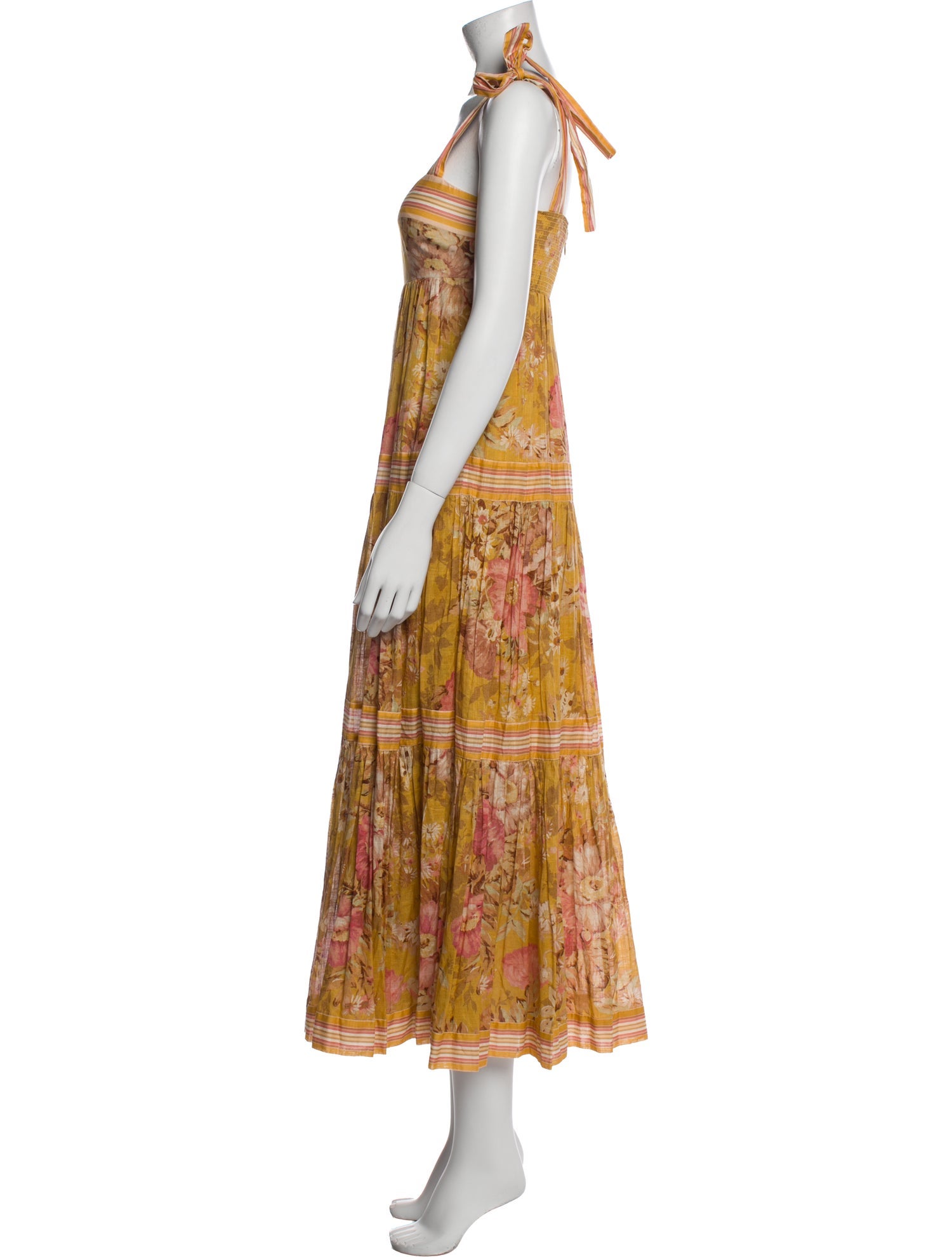 Zimmermann Floral Print Long Dress
