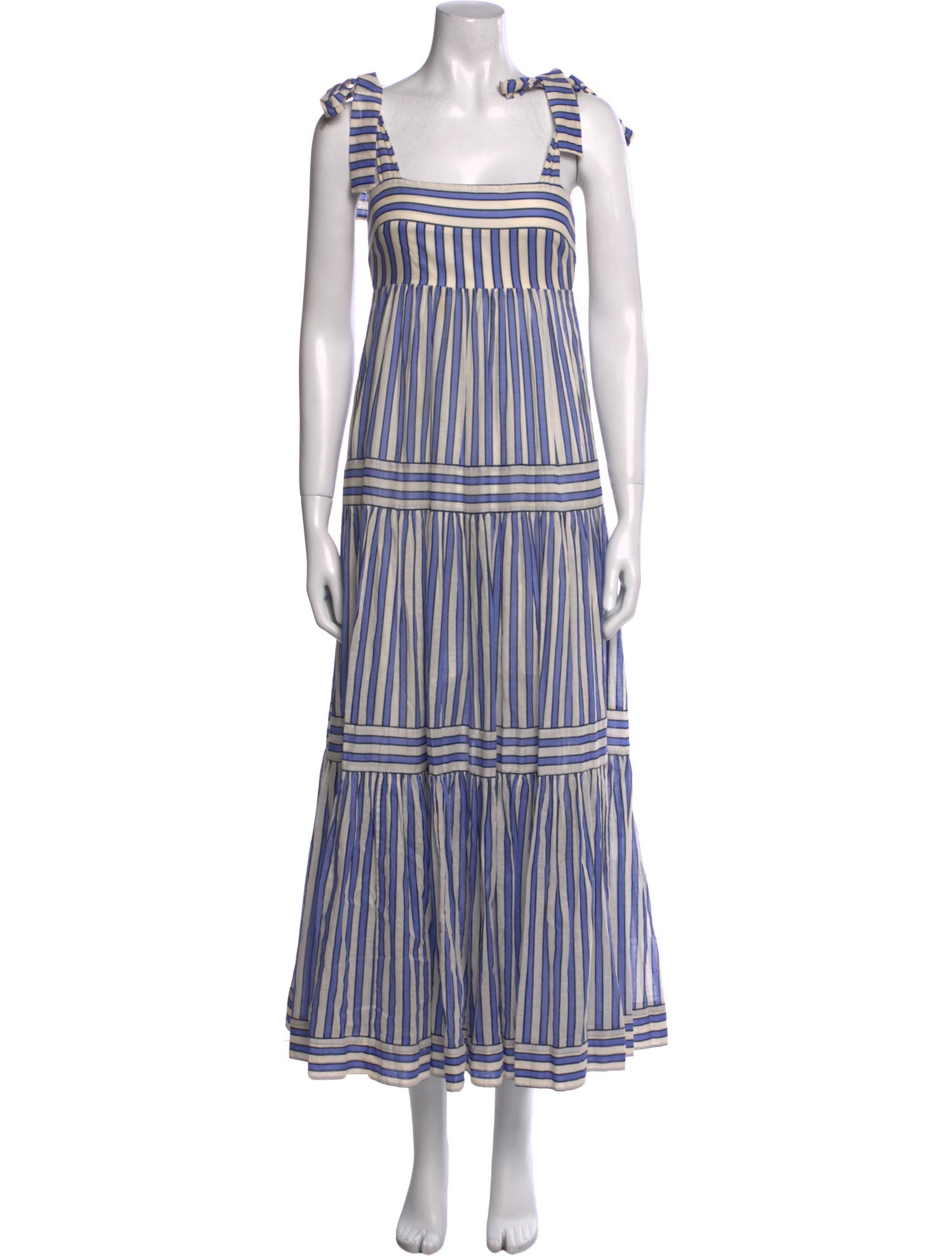 Zimmermann Striped Long Dress