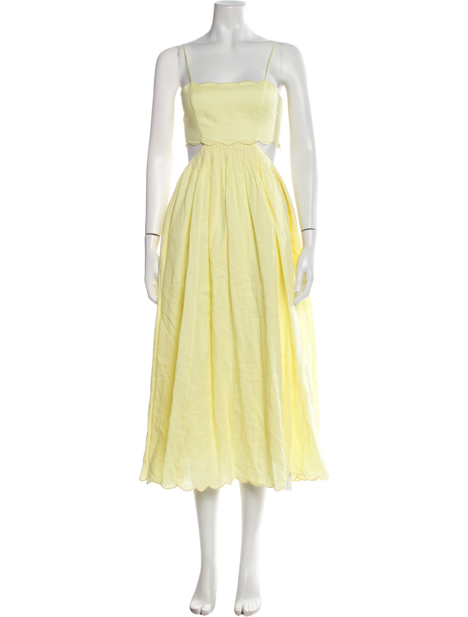 Zimmermann Linen Knee-Length Dress