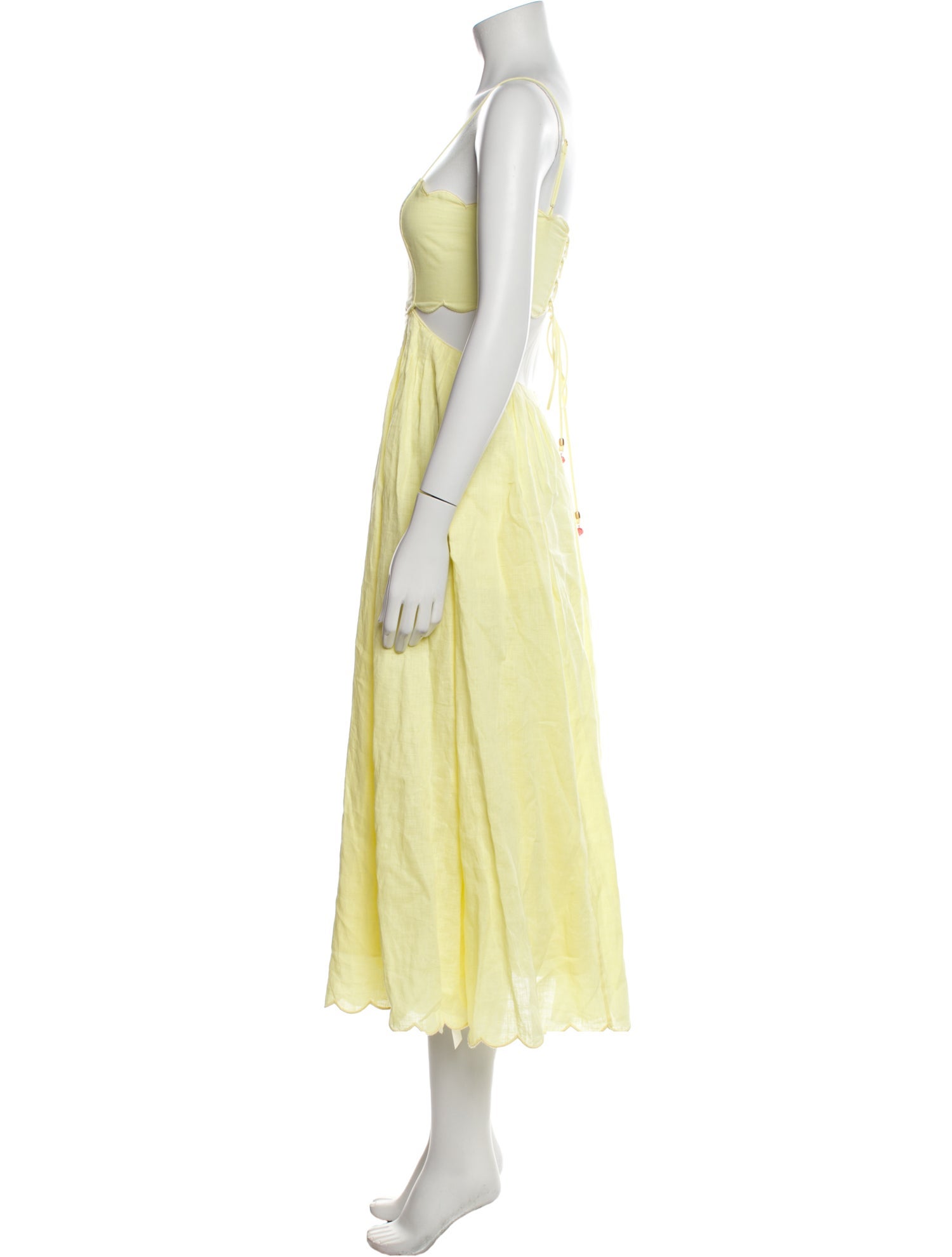 Zimmermann Linen Knee-Length Dress