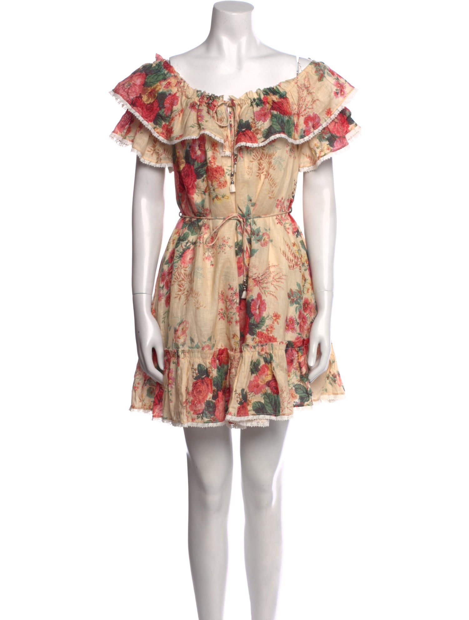 Zimmermann Linen Mini Dress