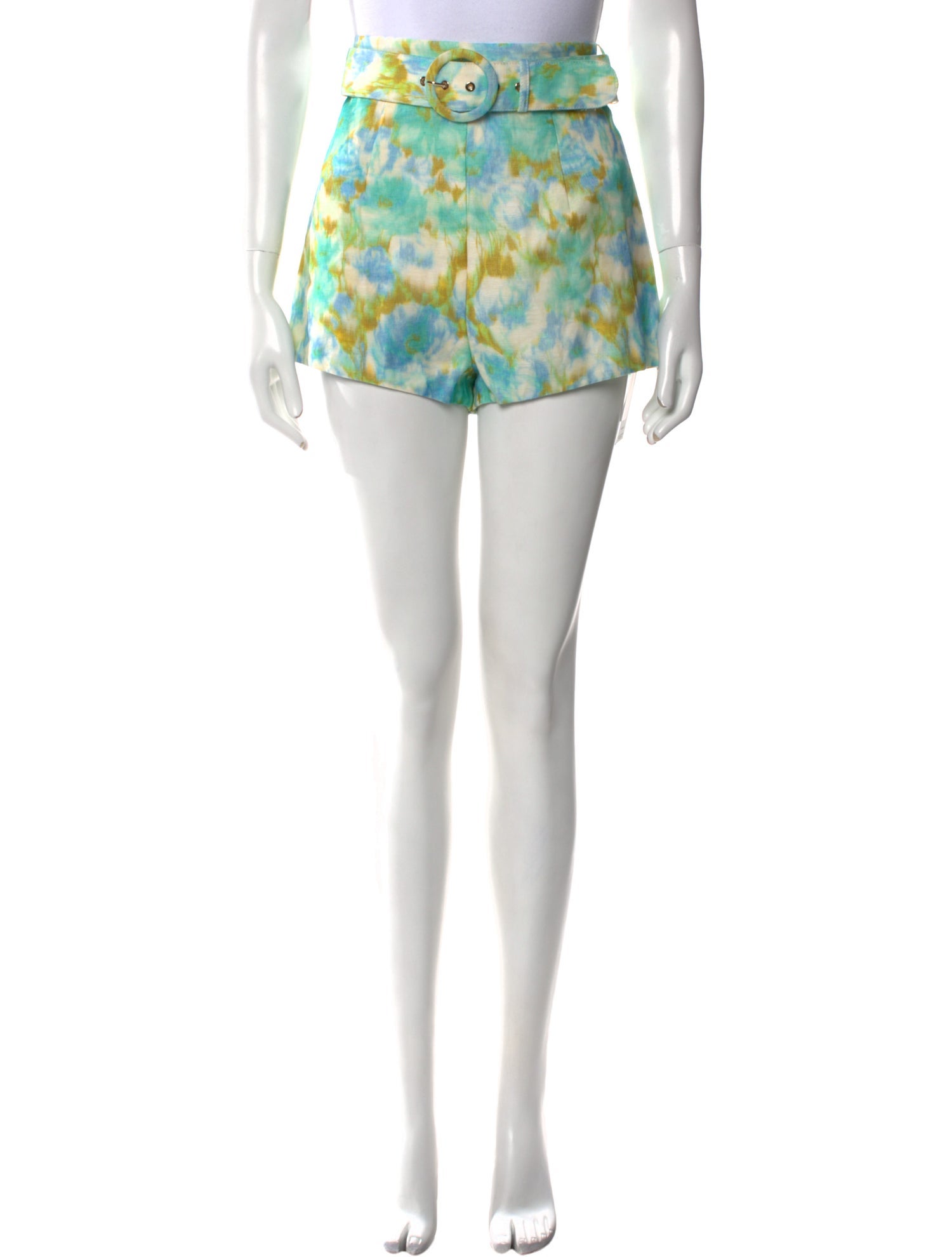 Zimmermann Linen Mini Shorts