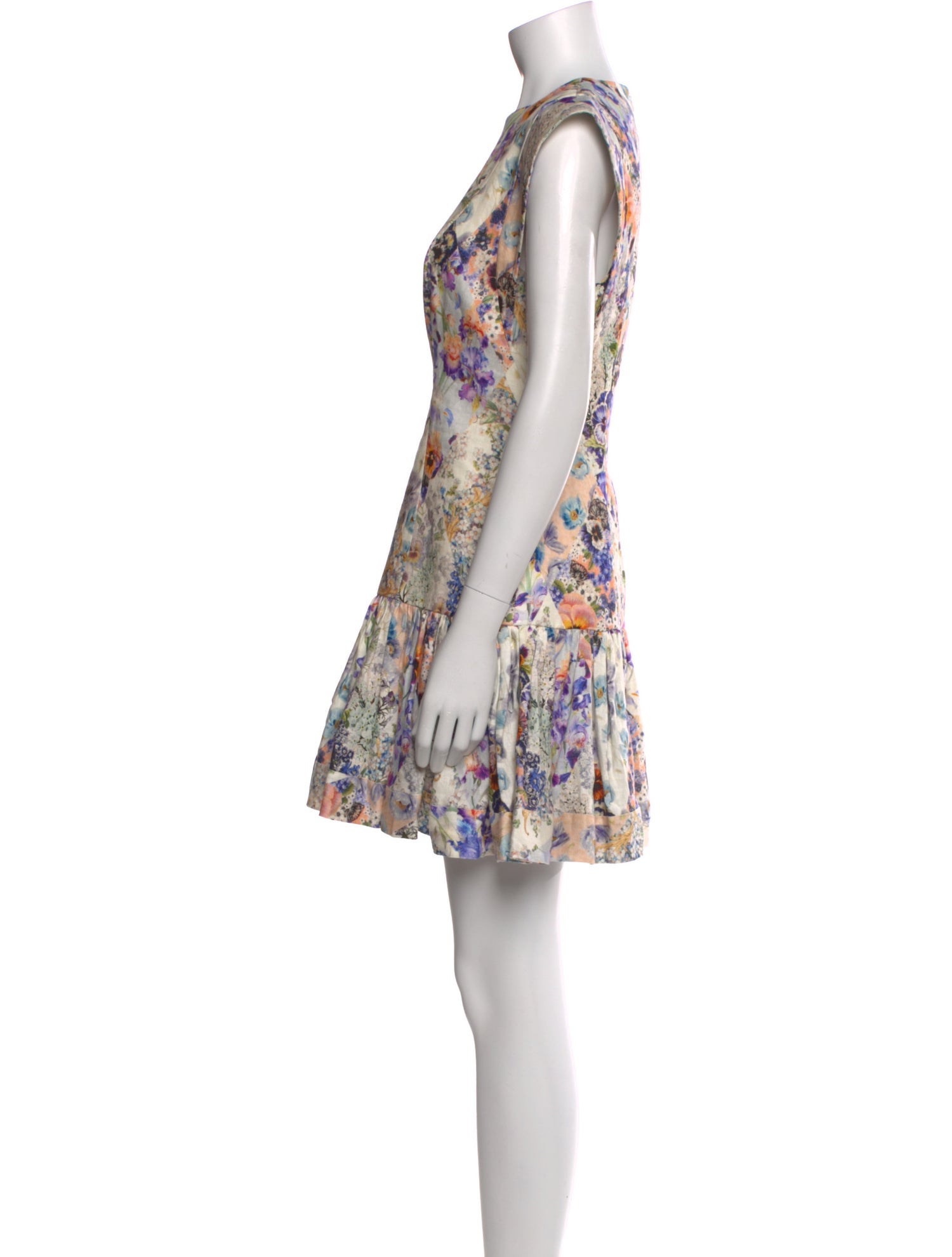 Zimmermann Linen Mini Dress w/ Tags