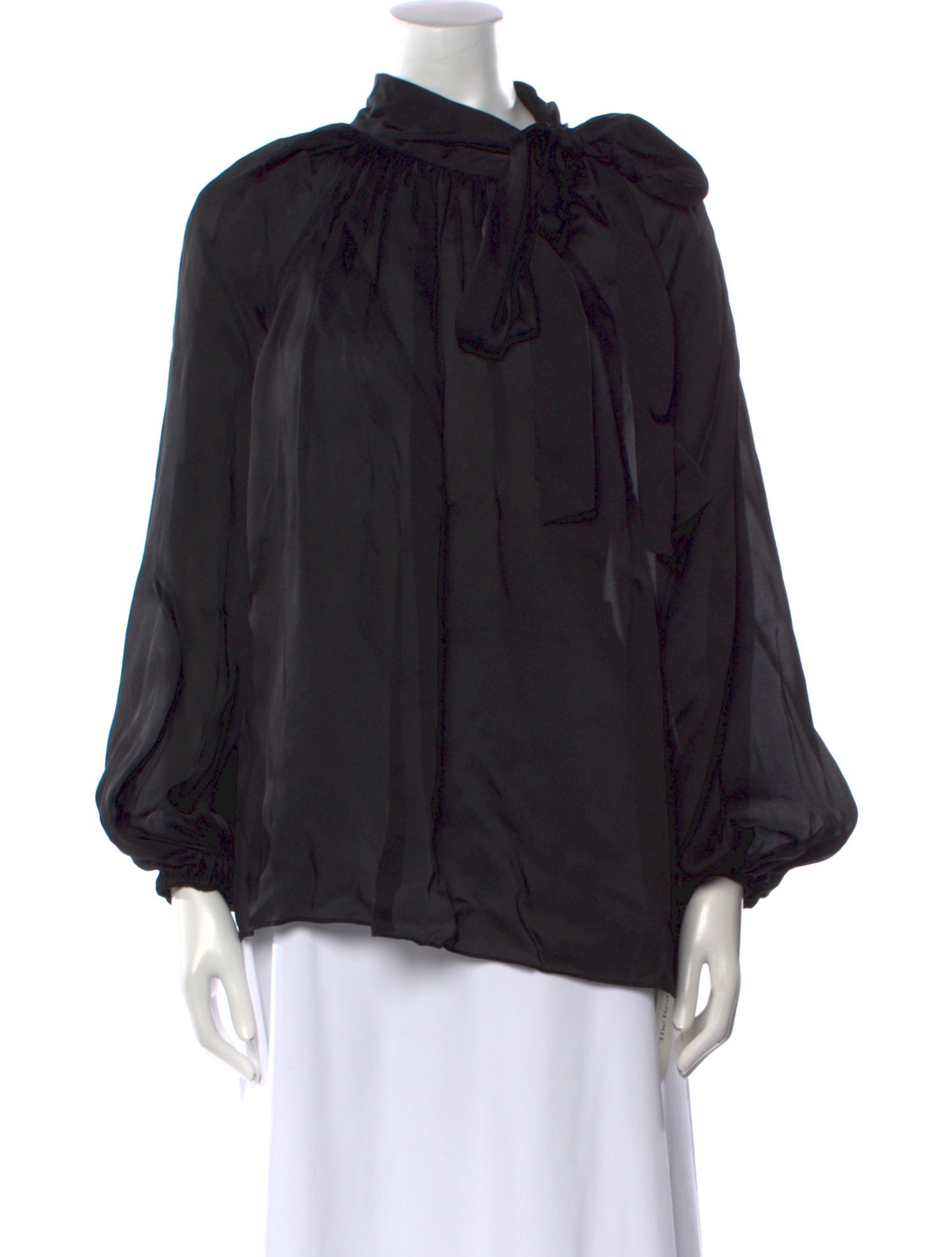 Zimmermann Silk Mock Neck Blouse w/ Tags