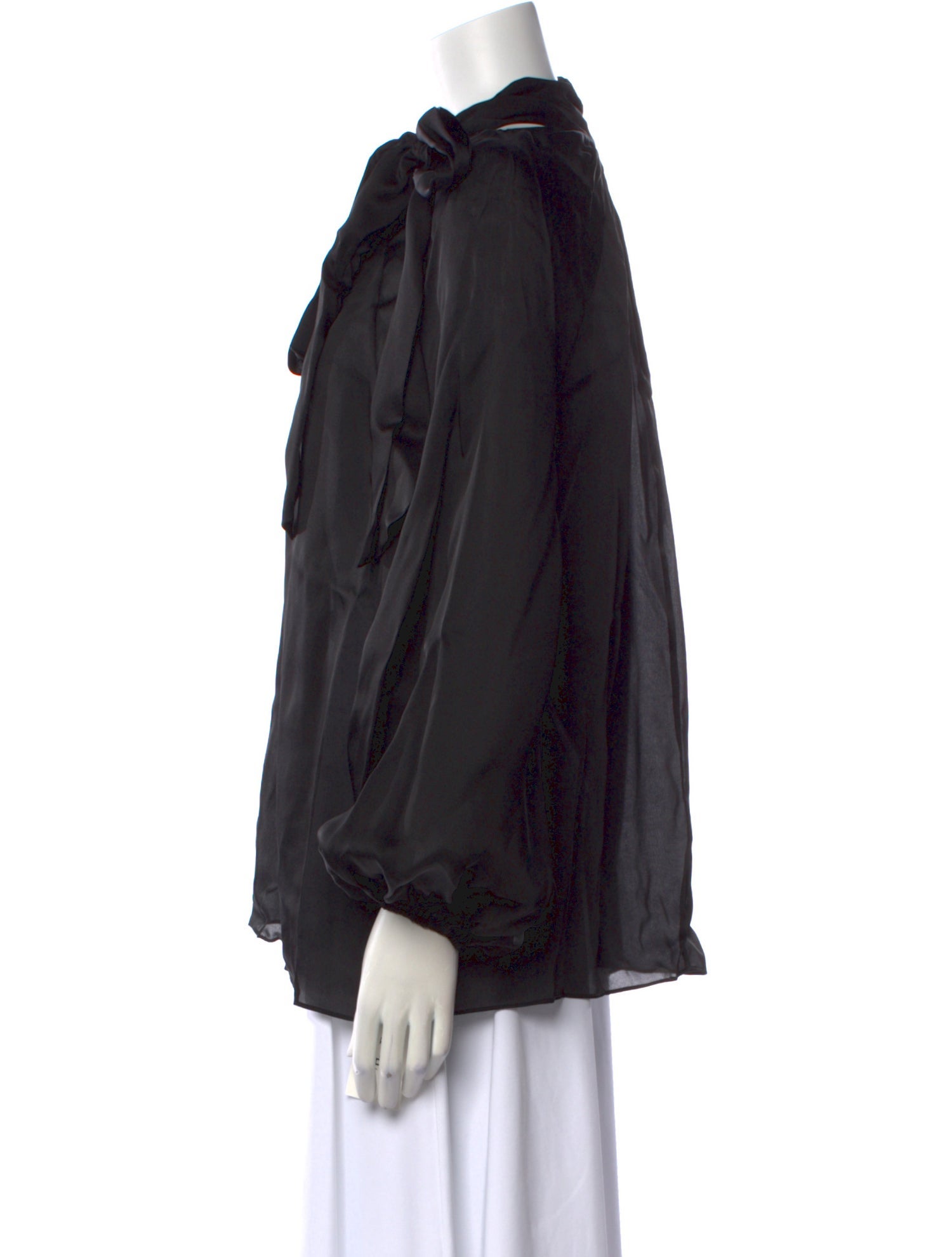 Zimmermann Silk Mock Neck Blouse w/ Tags