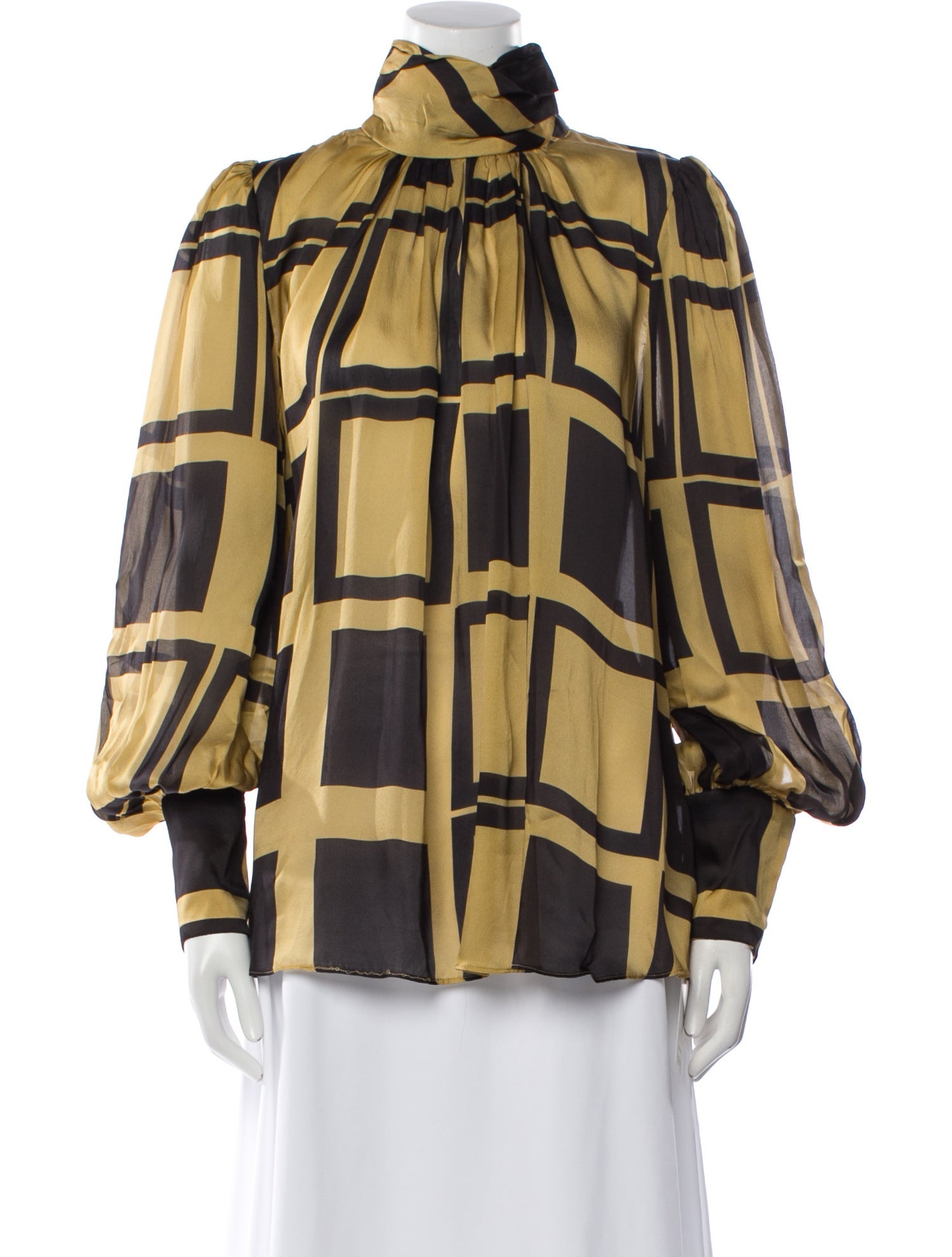 Zimmermann Silk Printed Blouse w/ Tags