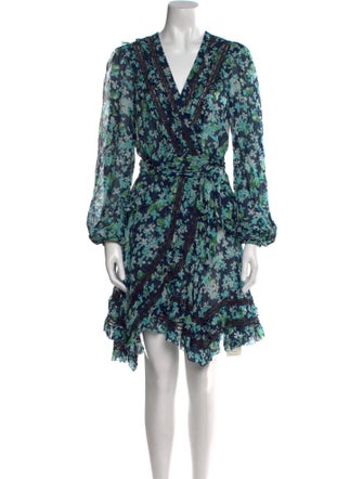 Zimmermann Floral Print Mini Dress
