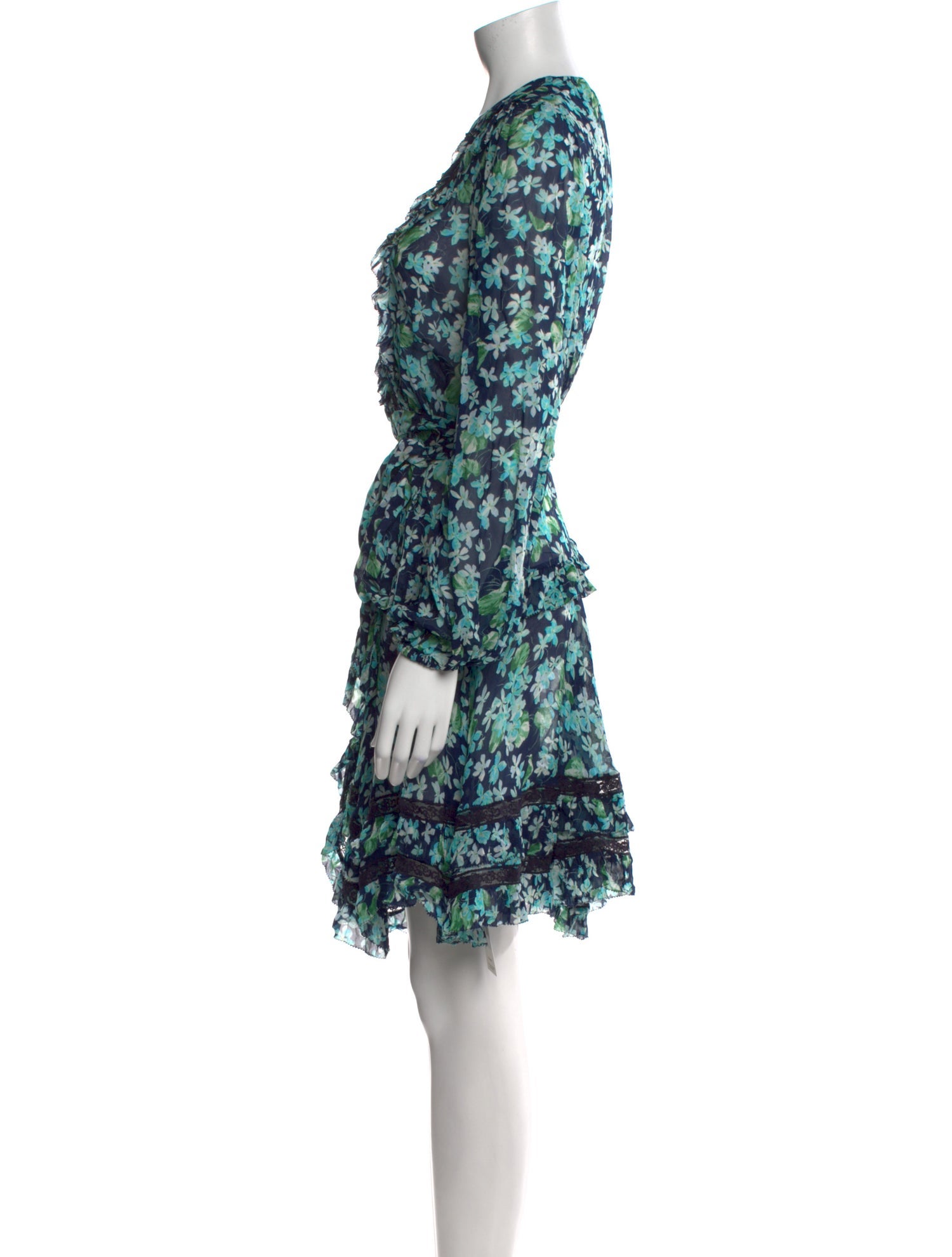 Zimmermann Floral Print Mini Dress