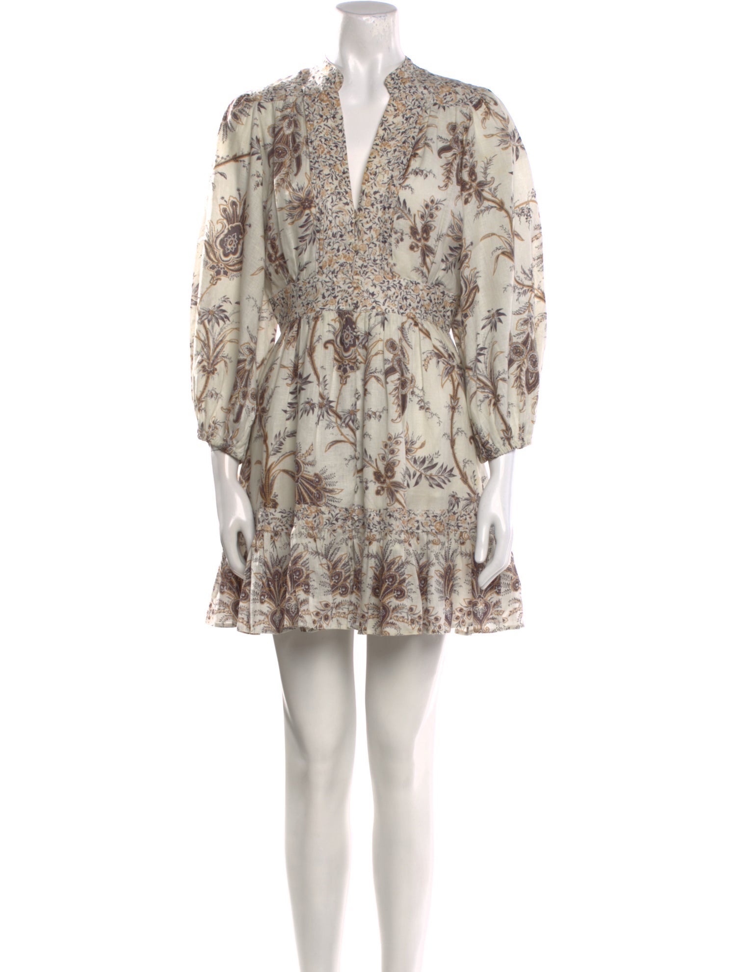 Zimmermann Linen Mini Dress