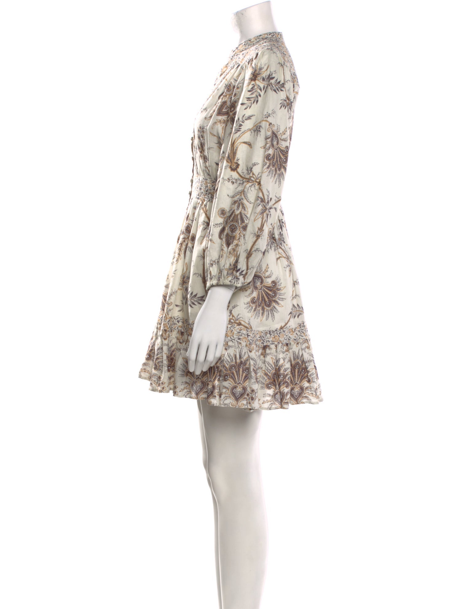 Zimmermann Linen Mini Dress