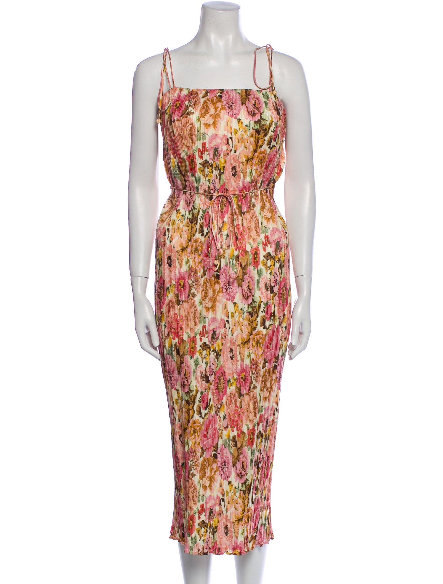 Zimmermann Floral Print Midi Length Dress