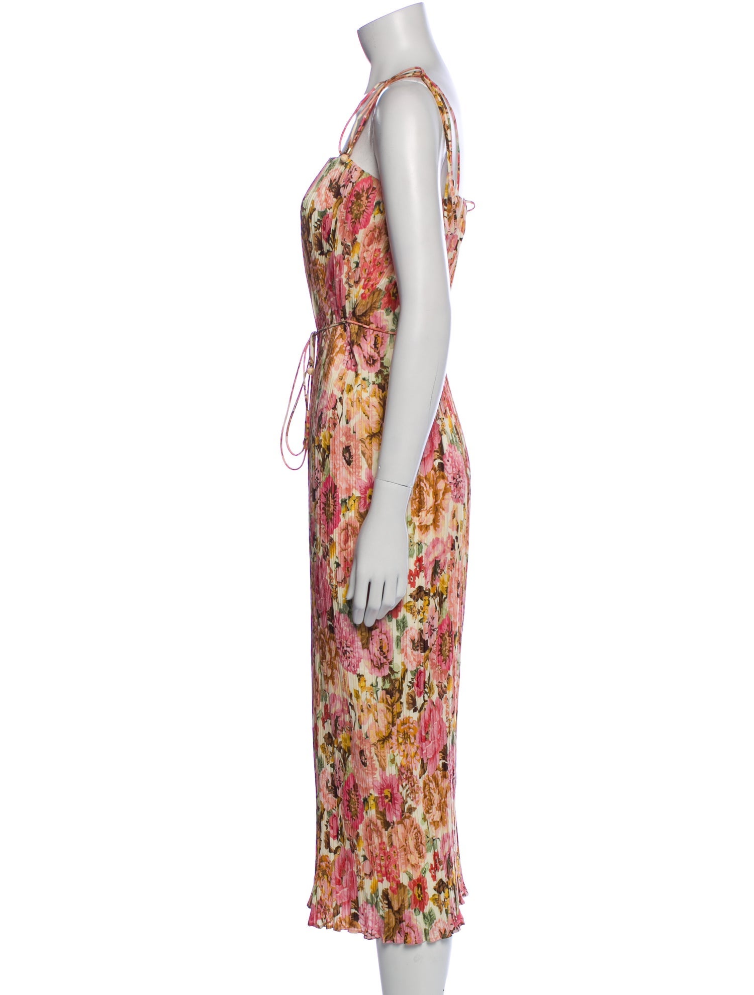 Zimmermann Floral Print Midi Length Dress