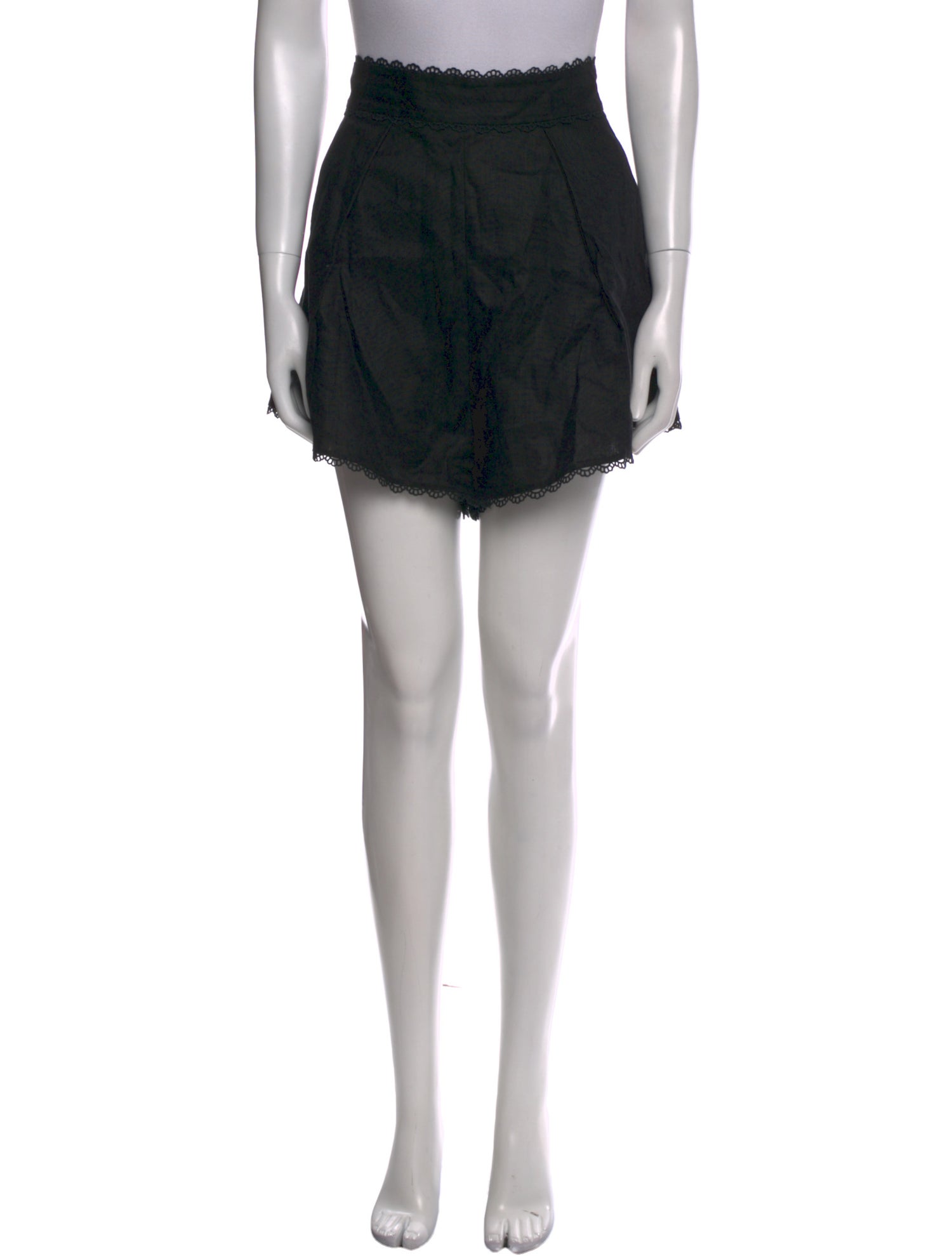 Zimmermann Linen Mini Shorts