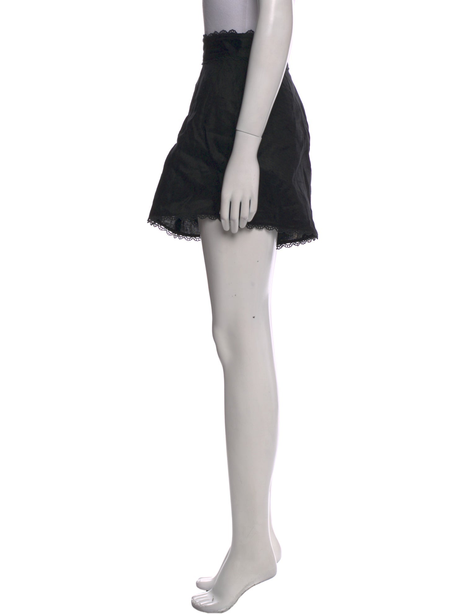 Zimmermann Linen Mini Shorts