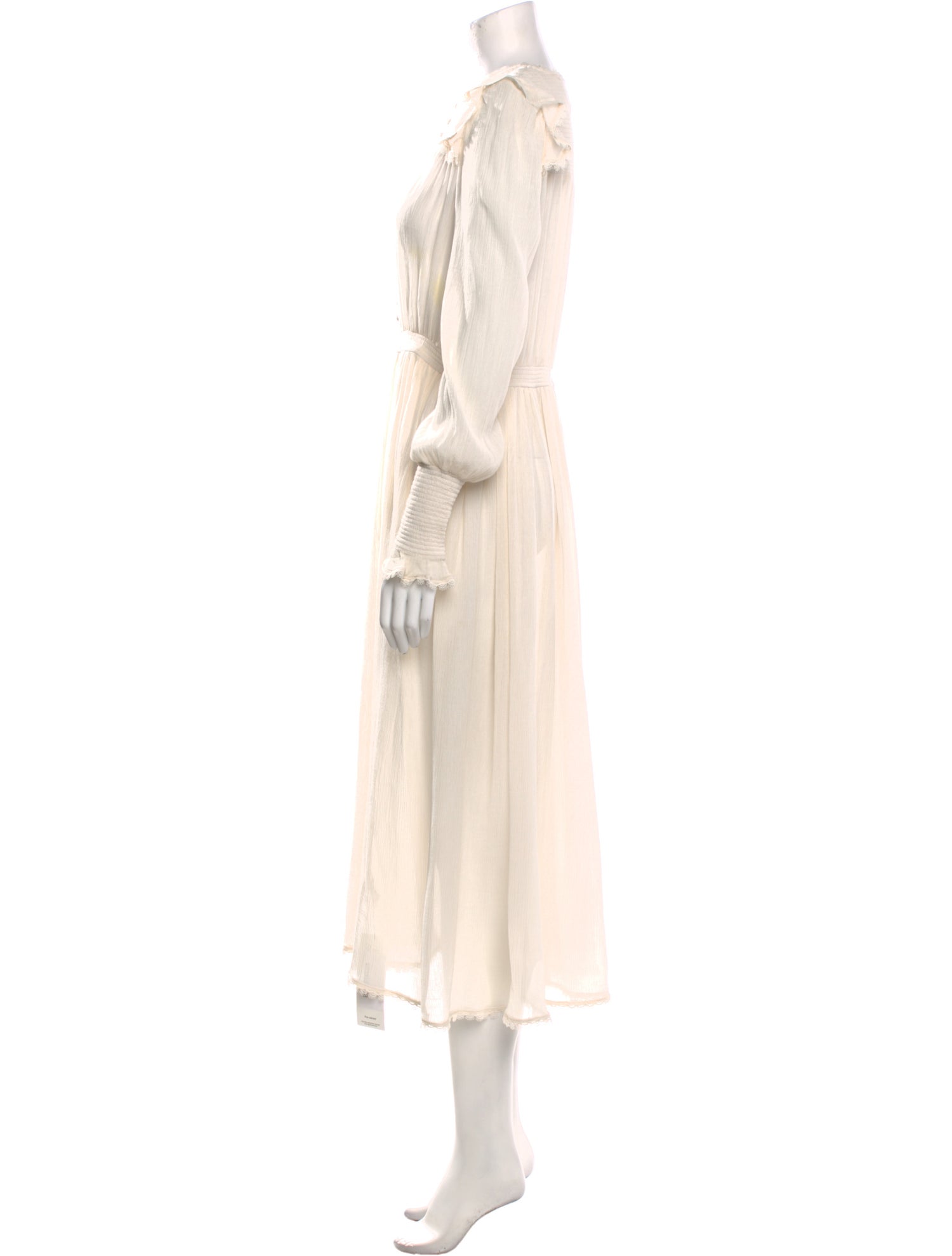 Zimmermann Mock Neck Long Dress