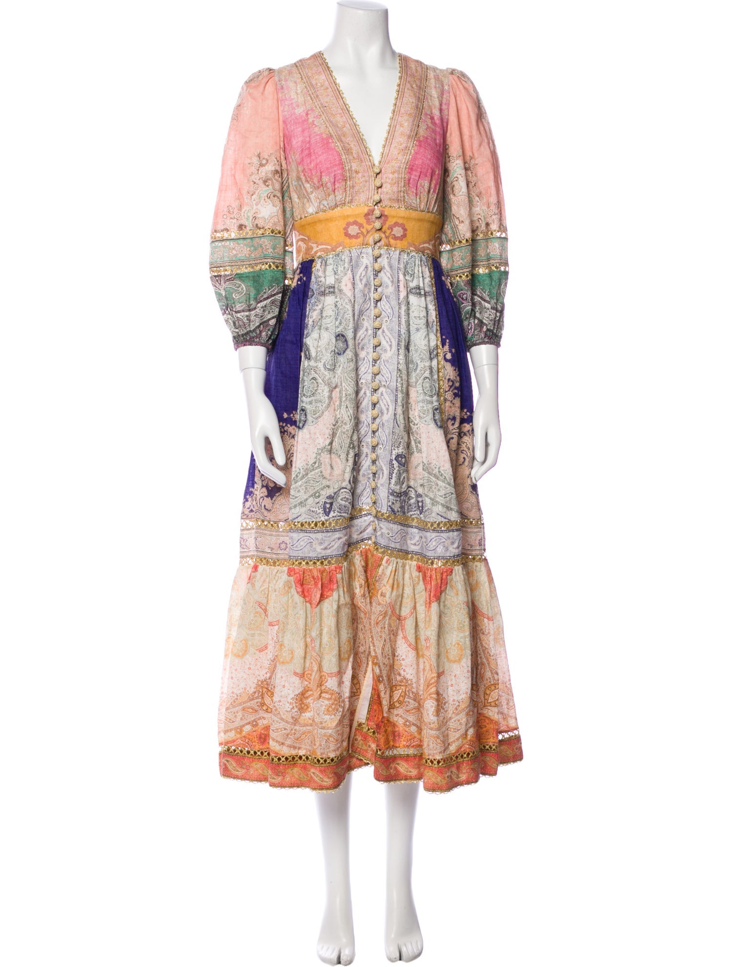 Zimmermann Linen Long Dress