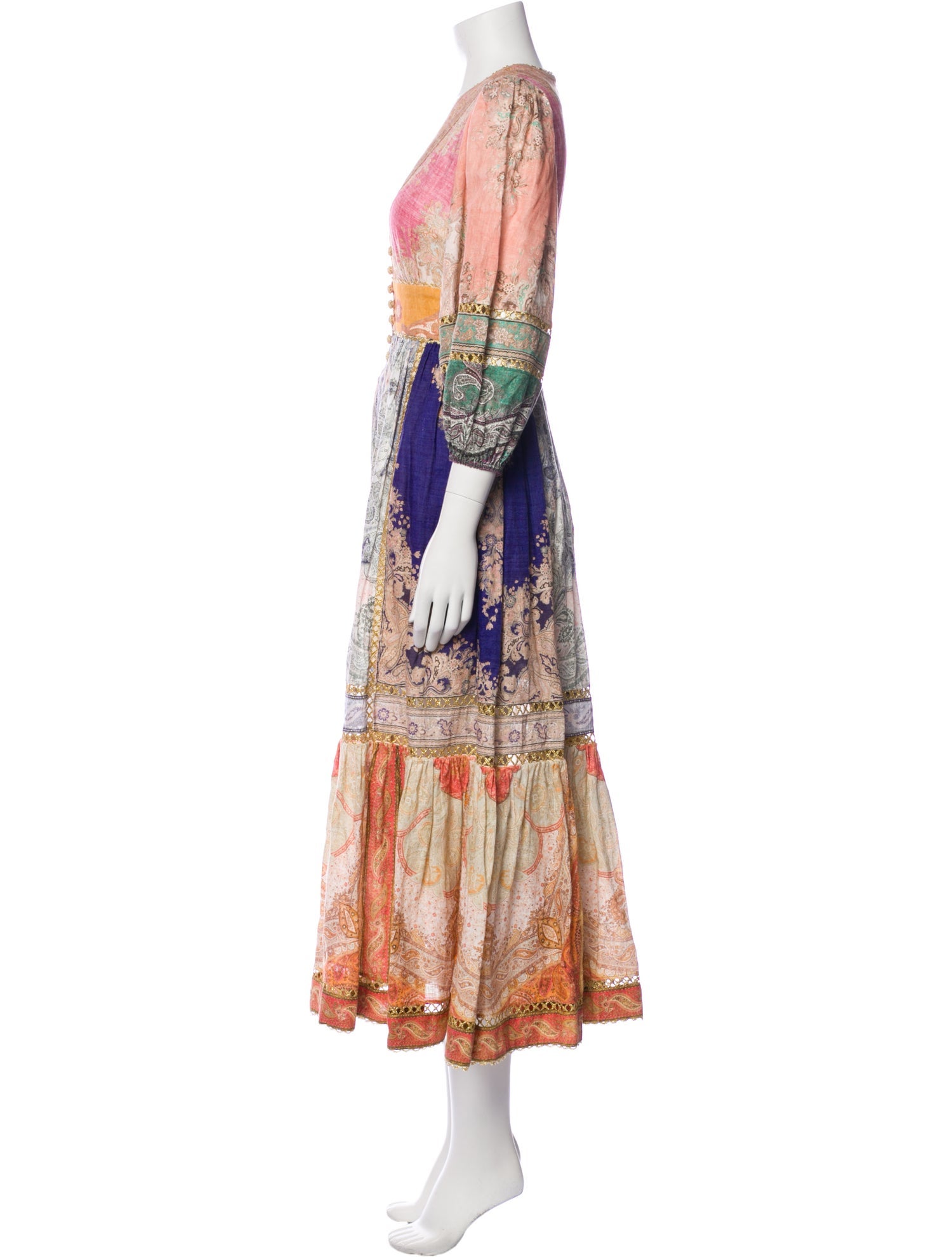 Zimmermann Linen Long Dress